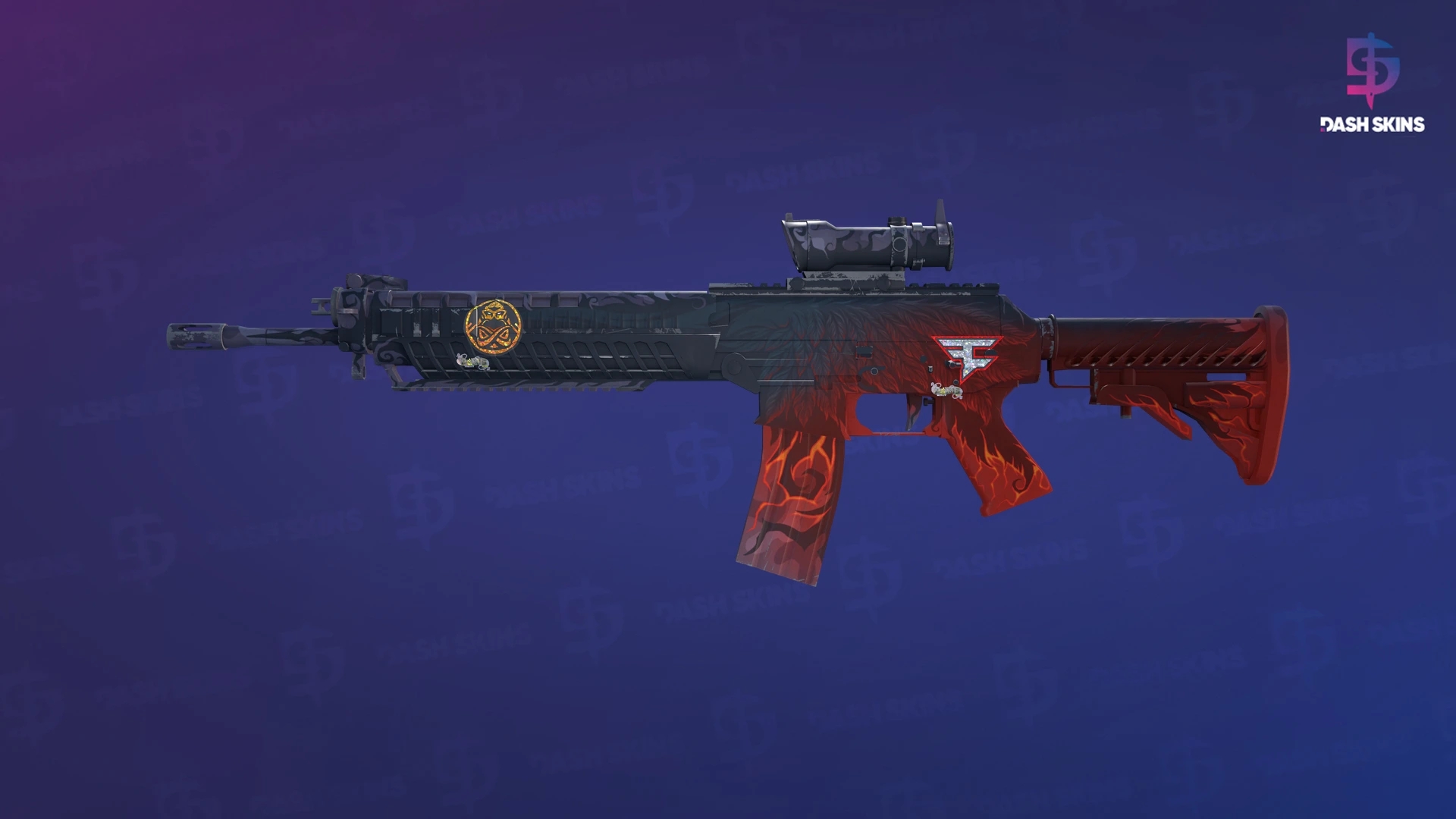 SG 553 | Darkwing (Field-Tested) Screenshot Playside