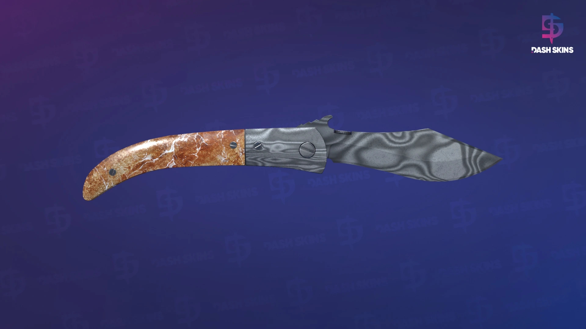 ★ Navaja Knife | Damascus Steel (Field-Tested) Screenshot Playside