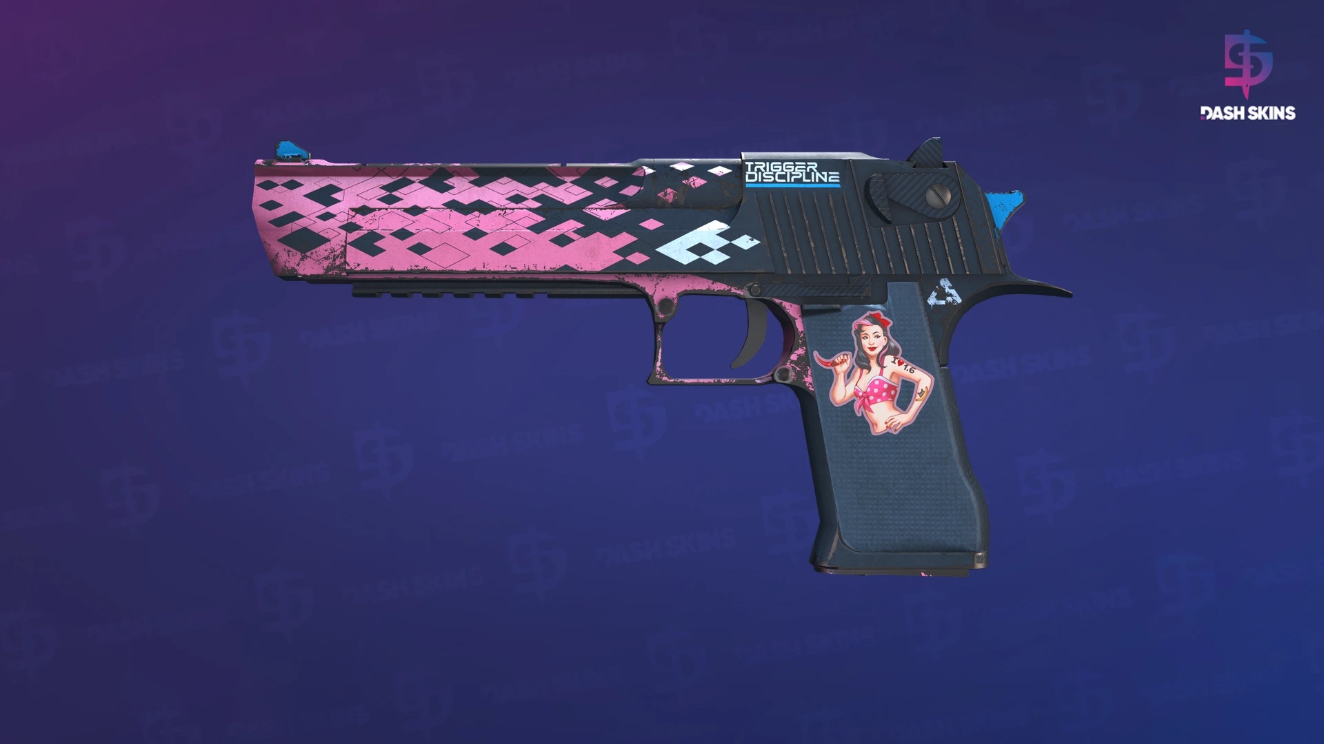 Desert Eagle | Trigger Discipline (Well-Worn) Screenshot Playside