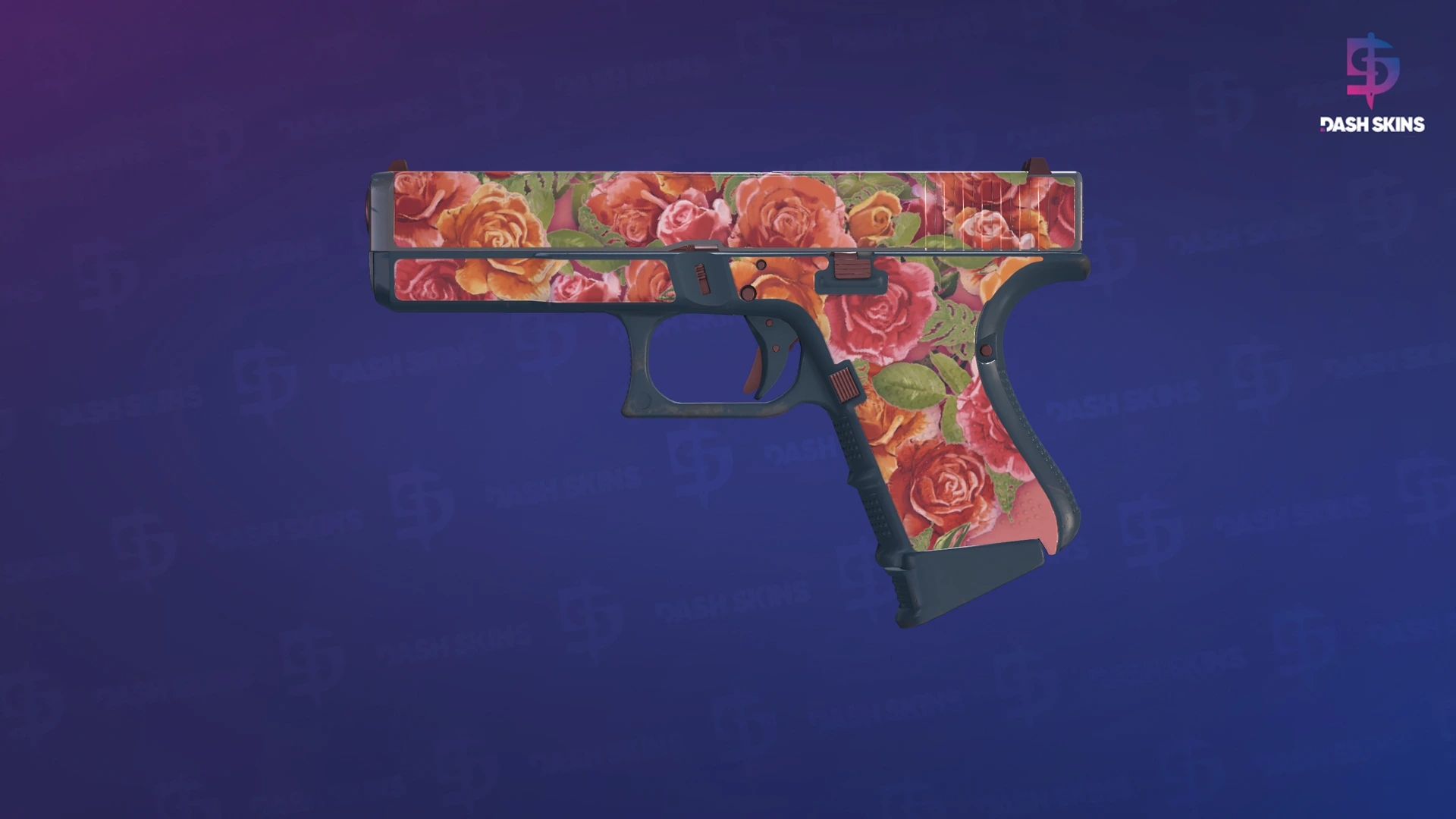 Glock-18 | Coral Bloom (Minimal Wear) Screenshot Playside