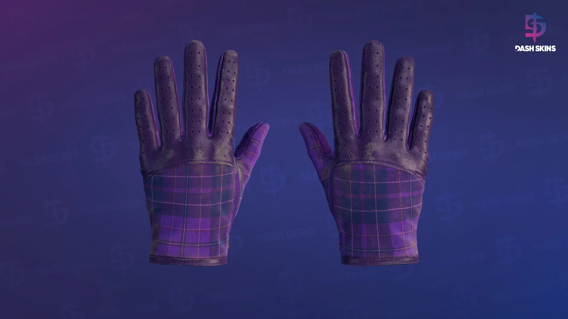 ★ Driver Gloves | Imperial Plaid (Well-Worn) Screenshot Playside