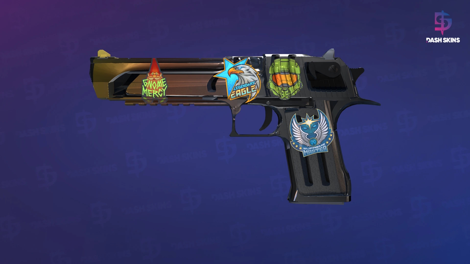 Desert Eagle | Light Rail (Factory New) Screenshot Playside