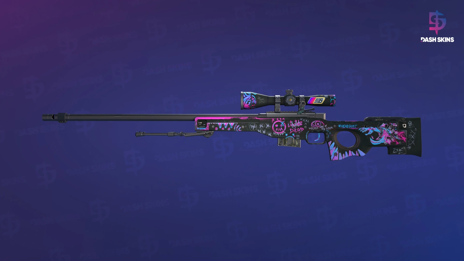 AWP | Fever Dream (Minimal Wear) Screenshot Playside