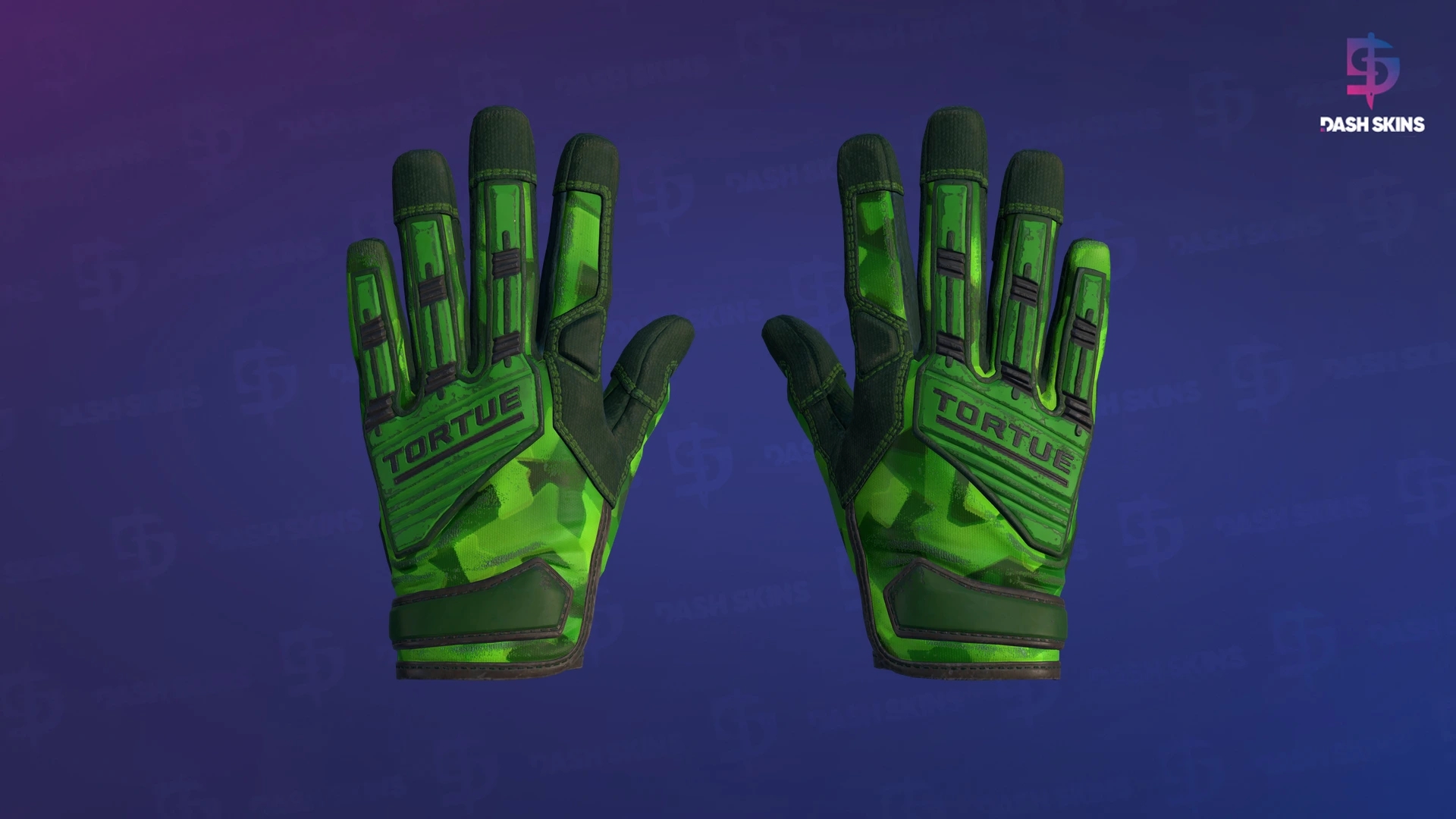 ★ Specialist Gloves | Lime Polycam (Well-Worn) Screenshot Playside