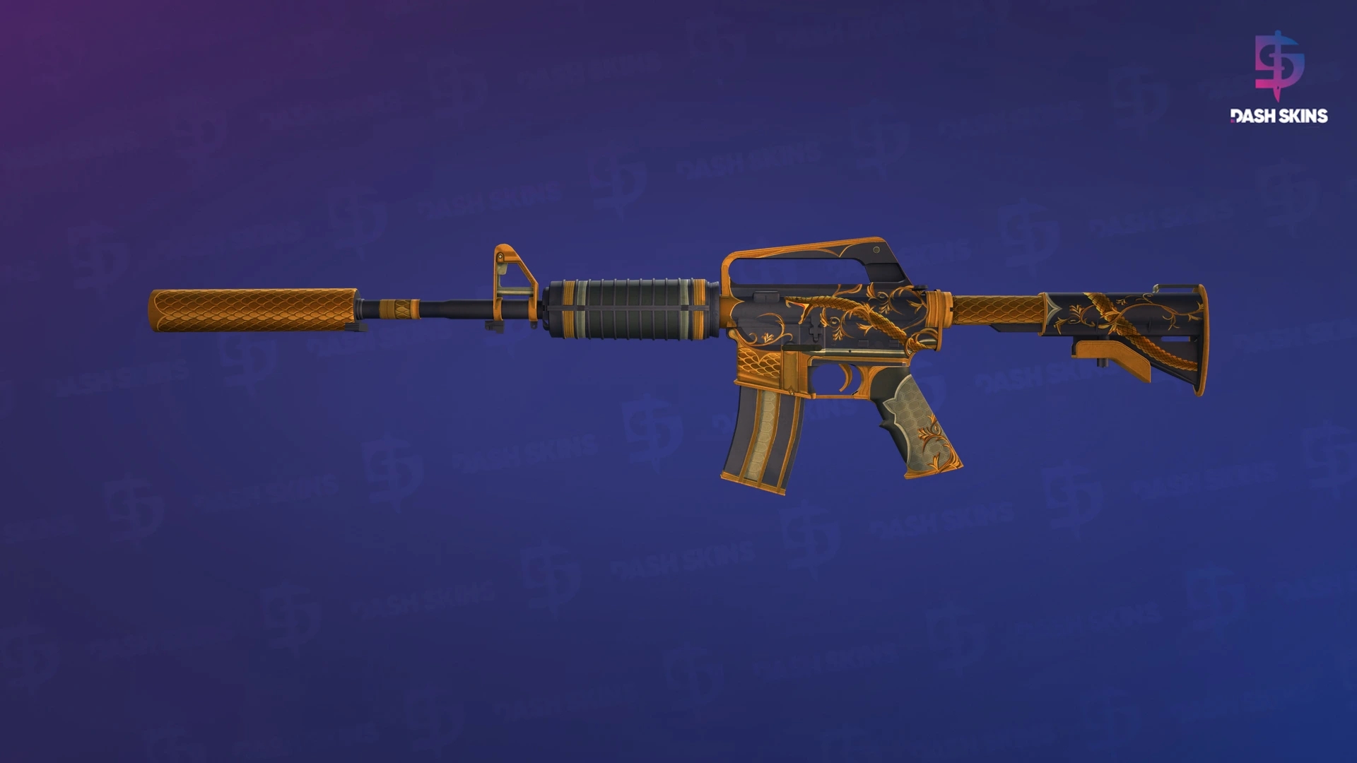 M4A1-S | Golden Coil (Field-Tested) Screenshot Playside
