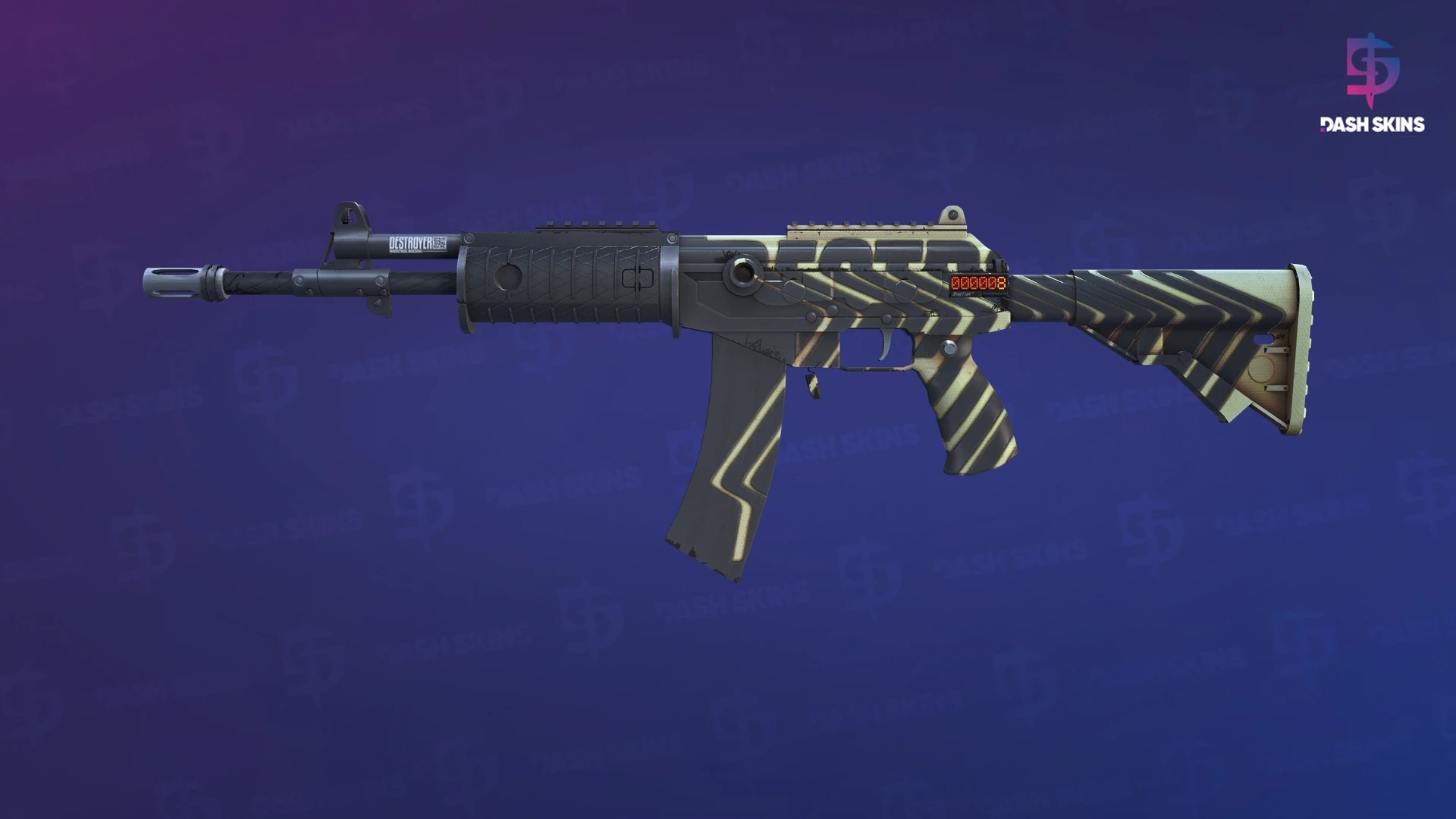StatTrak™ Galil AR | Destroyer (Minimal Wear) Screenshot Playside