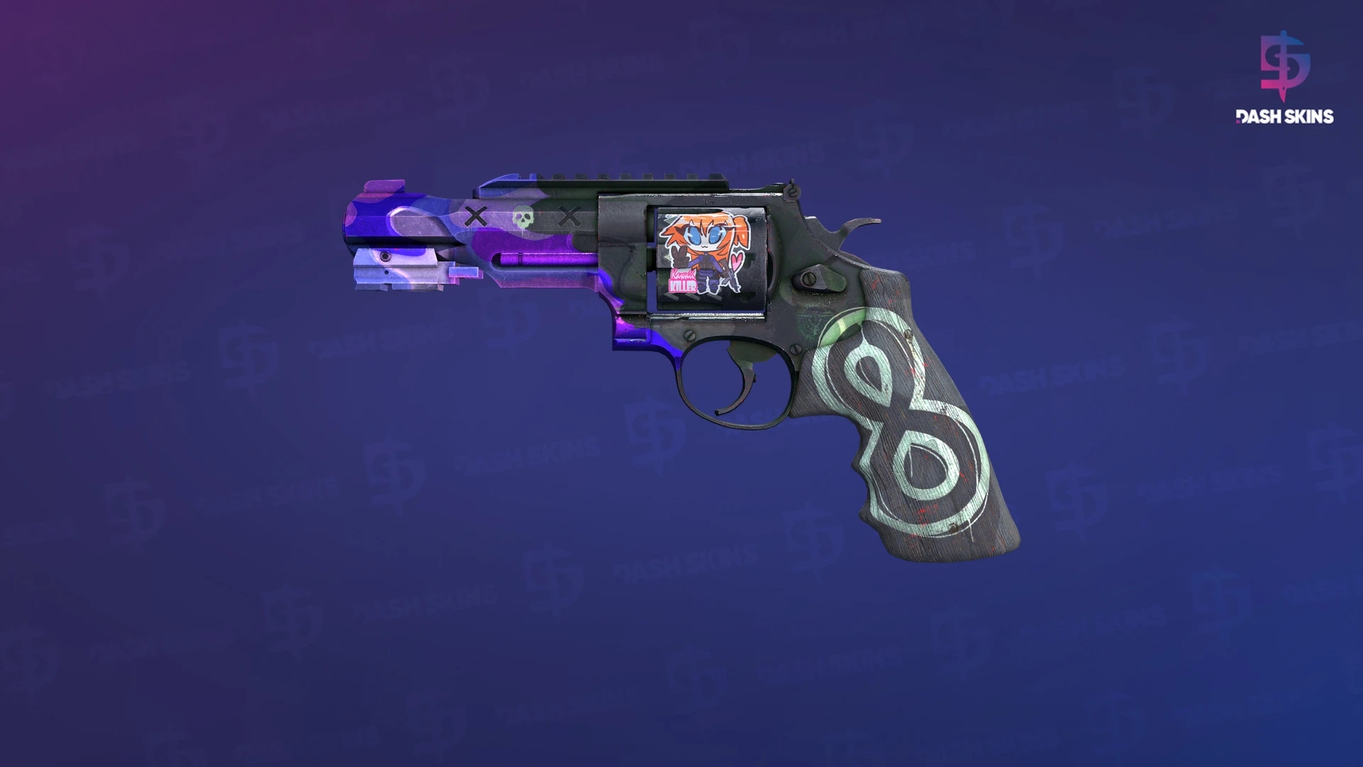 R8 Revolver | Crazy 8 (Field-Tested) Screenshot Playside