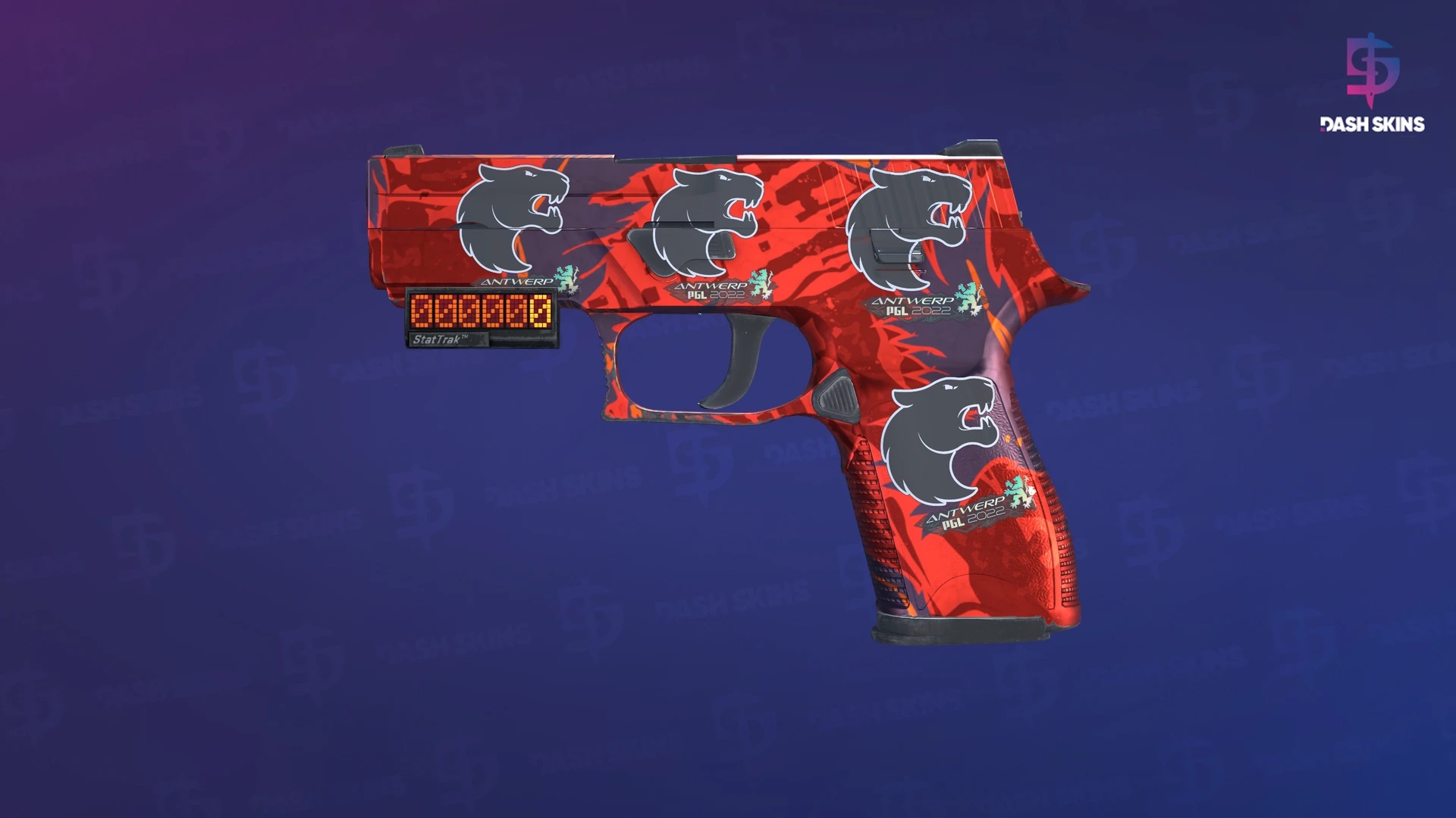 StatTrak™ P250 | Nevermore (Minimal Wear) Screenshot Playside