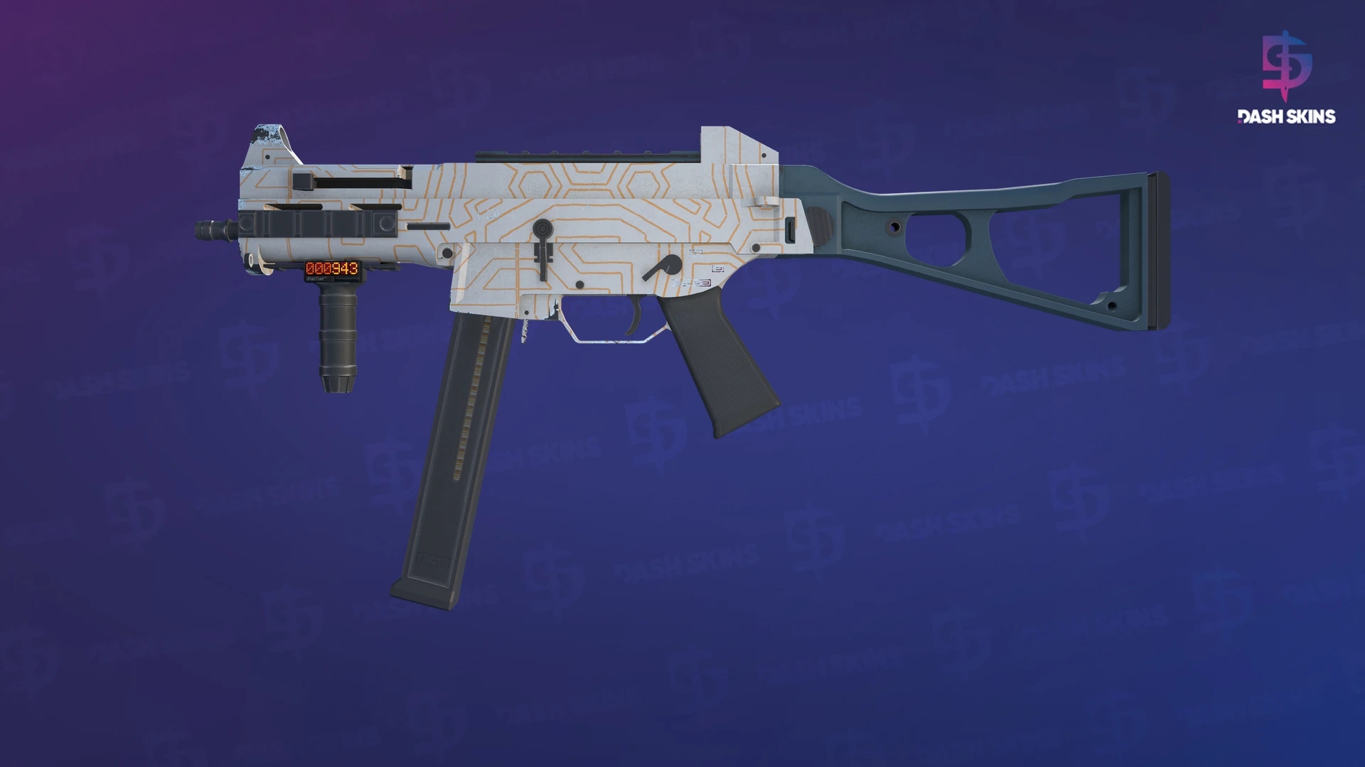 StatTrak™ UMP-45 | Labyrinth (Minimal Wear) Screenshot Playside