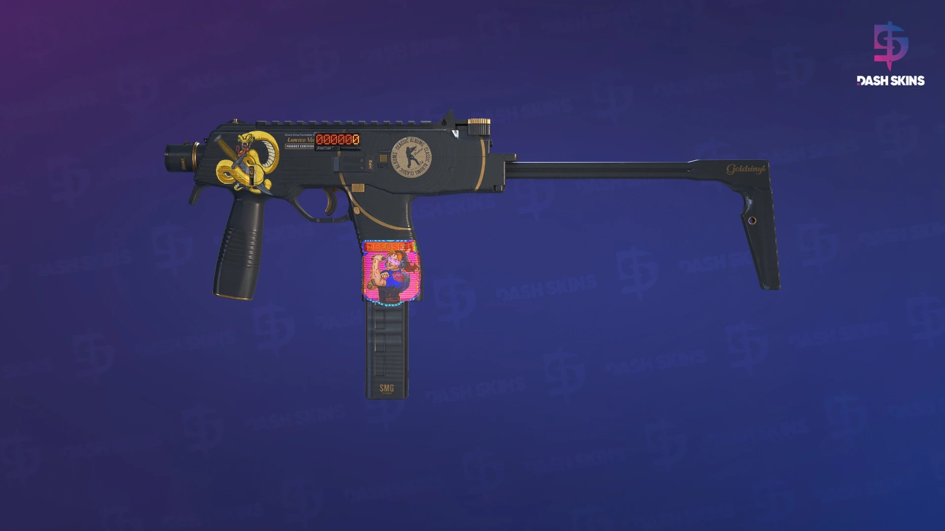 StatTrak™ MP9 | Broken Record (Field-Tested) Screenshot Playside