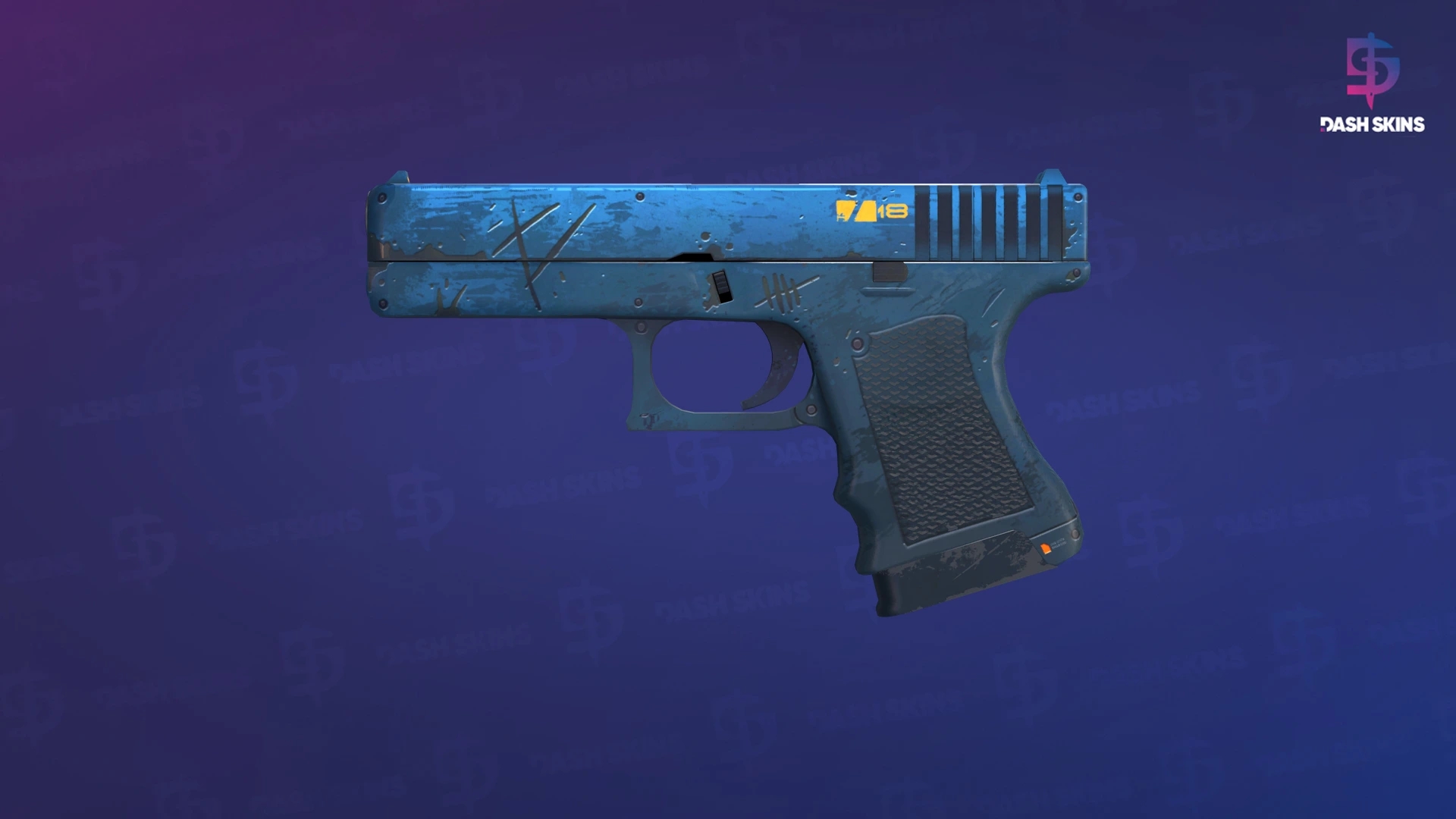 Glock-18 | Off World (Minimal Wear) Screenshot Playside