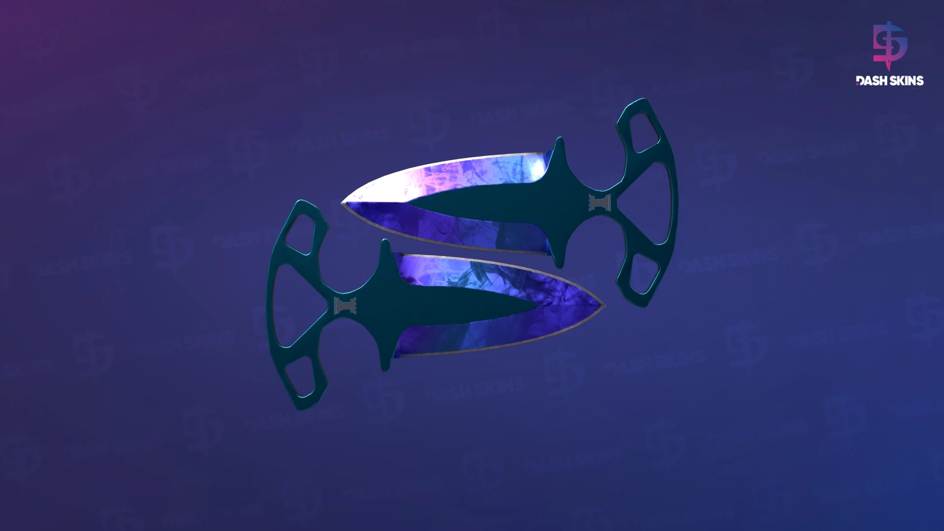 ★ Shadow Daggers | Doppler (Factory New) - Sapphire Screenshot Playside