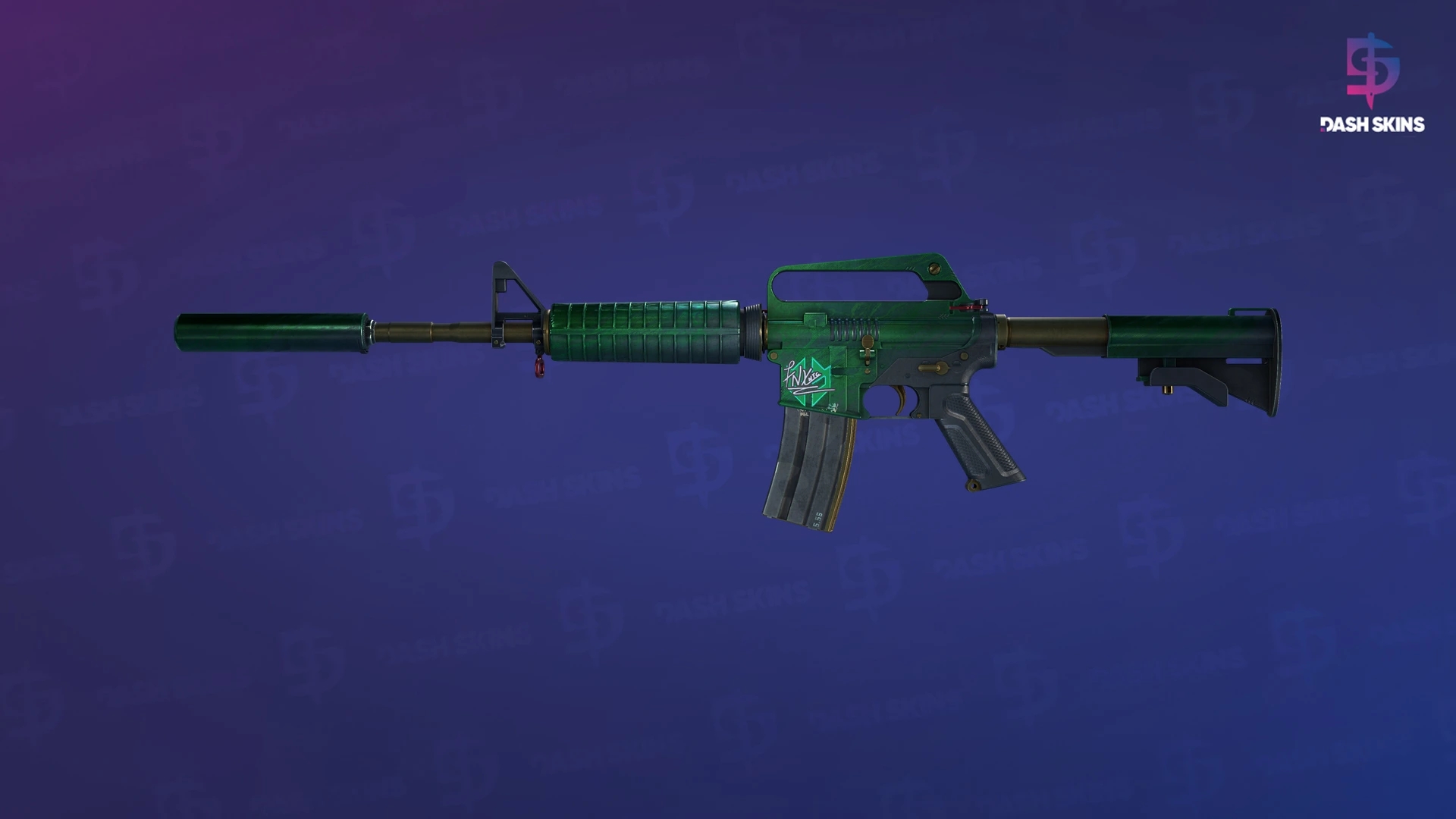 M4A1-S | Electrum (Well-Worn) Screenshot Playside