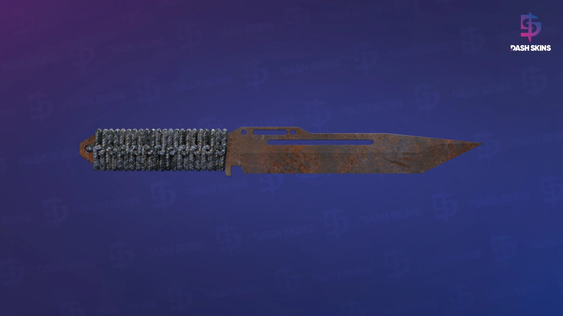 ★ Paracord Knife | Rust Coat (Battle-Scarred) Screenshot Playside