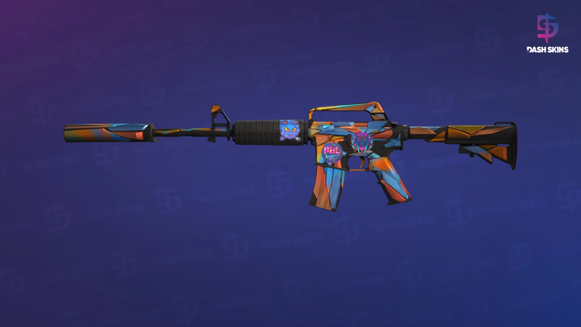 M4A1-S | Leaded Glass (Field-Tested) Screenshot Playside
