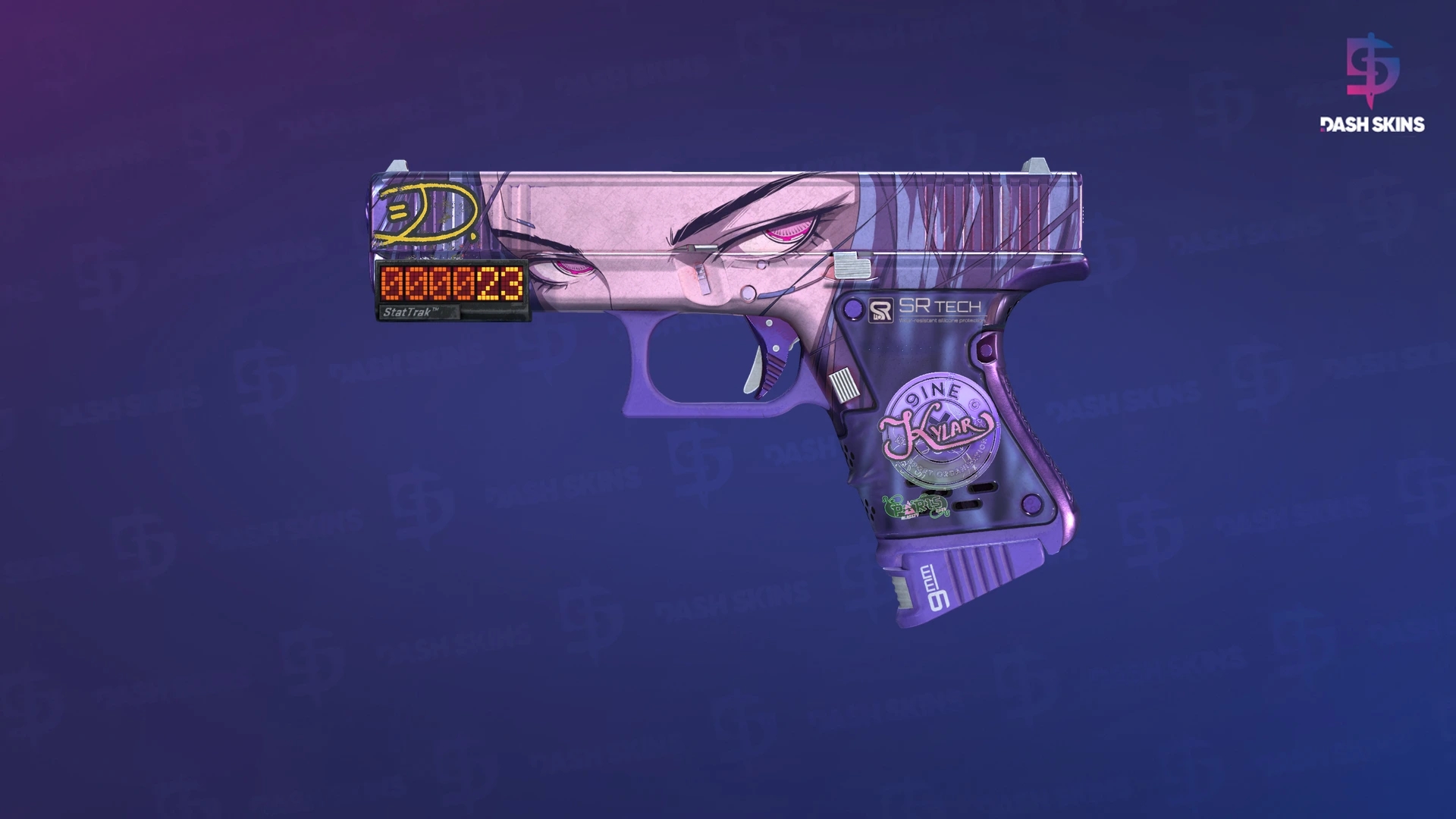 StatTrak™ Glock-18 | Shinobu (Field-Tested) Screenshot Playside