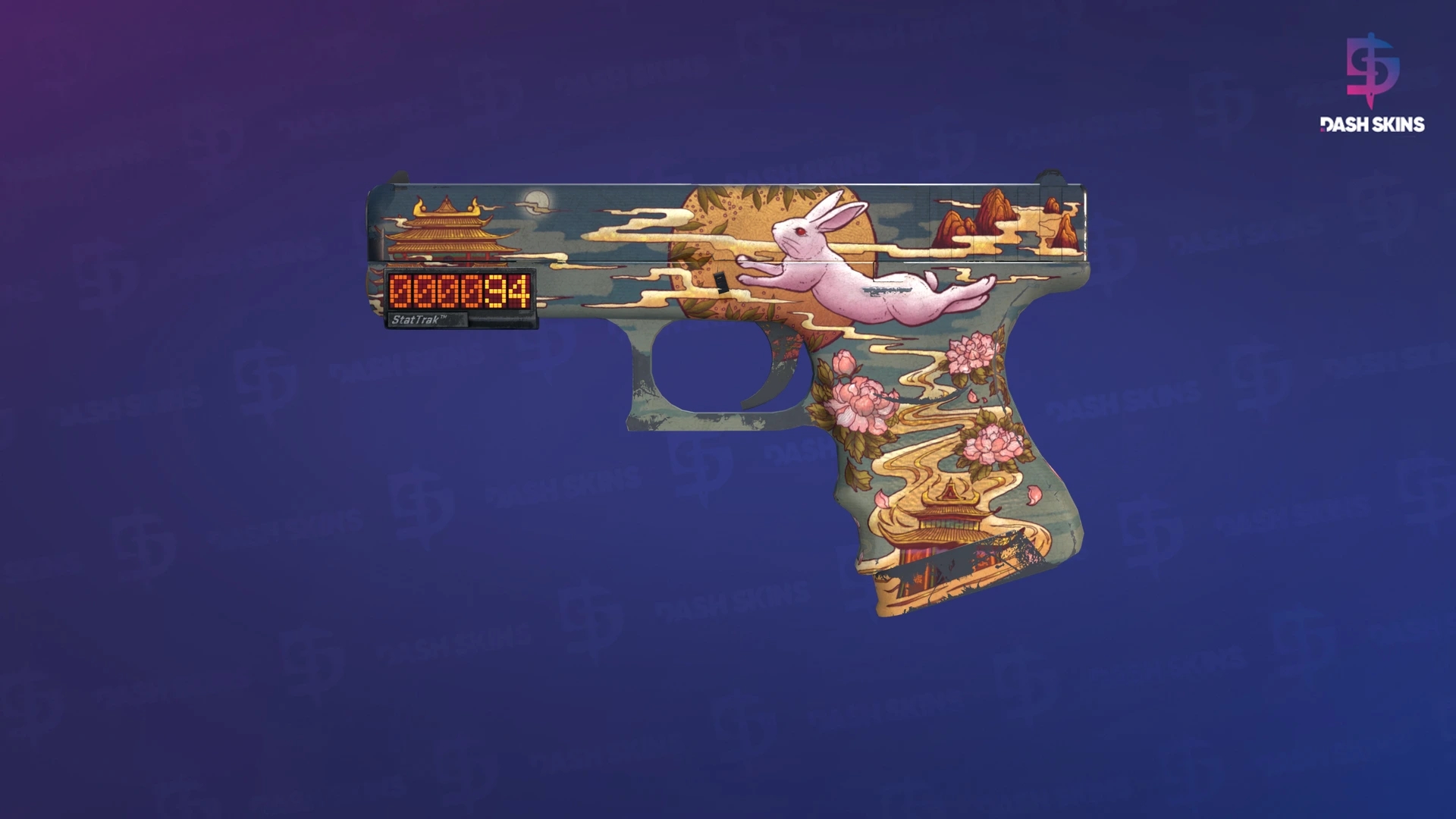 StatTrak™ Glock-18 | Umbral Rabbit (Field-Tested) Screenshot Playside