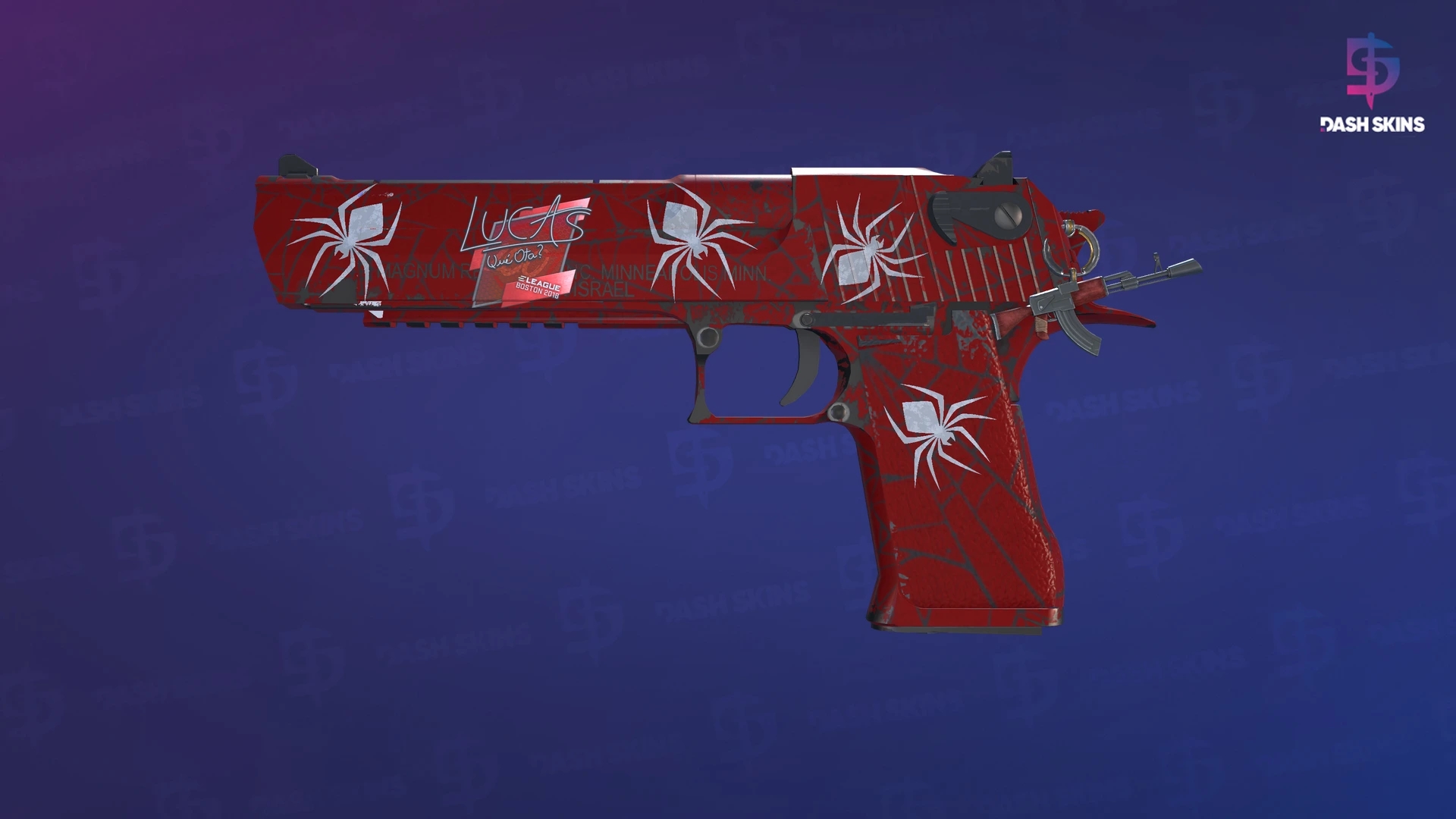 Desert Eagle | Crimson Web (Field-Tested) Screenshot Playside