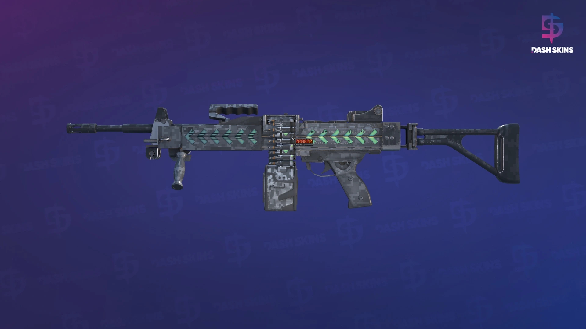 StatTrak™ Negev | Ultralight (Minimal Wear) Screenshot Playside