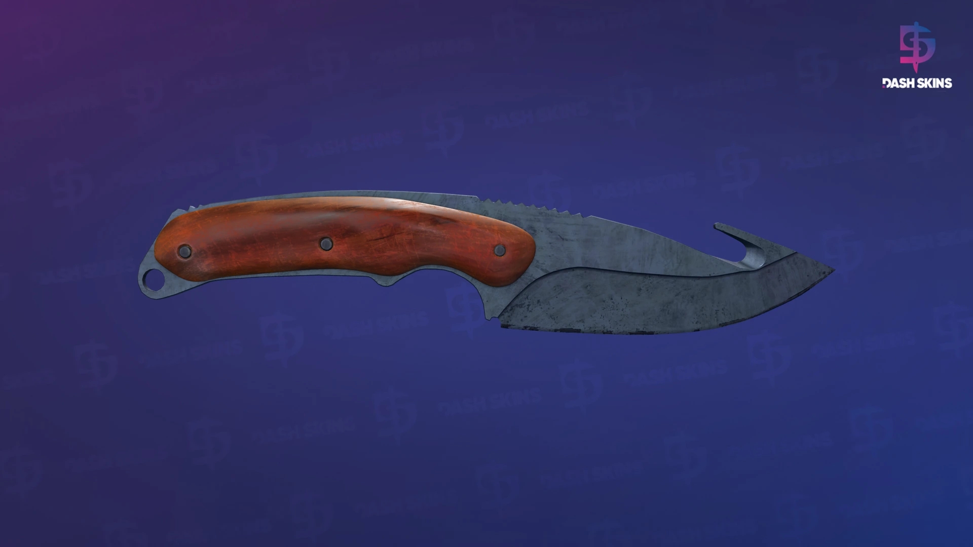 ★ Gut Knife | Blue Steel (Minimal Wear) Screenshot Playside