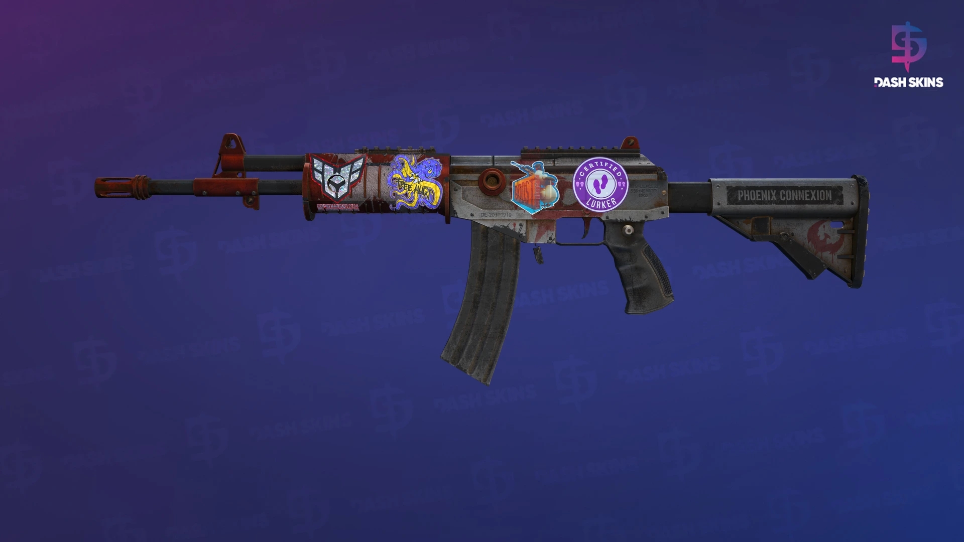 Galil AR | Connexion (Battle-Scarred) Screenshot Playside