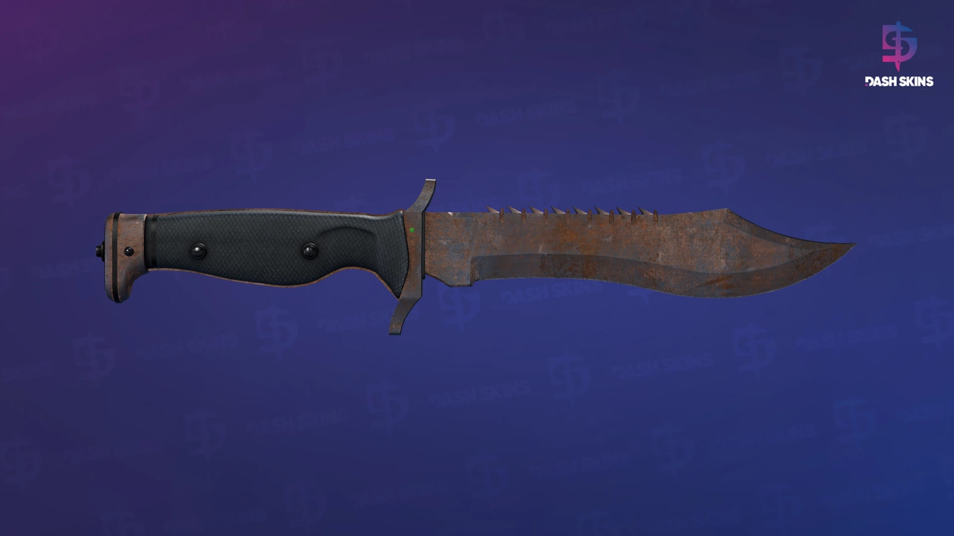 ★ Bowie Knife | Rust Coat (Battle-Scarred) Screenshot Playside