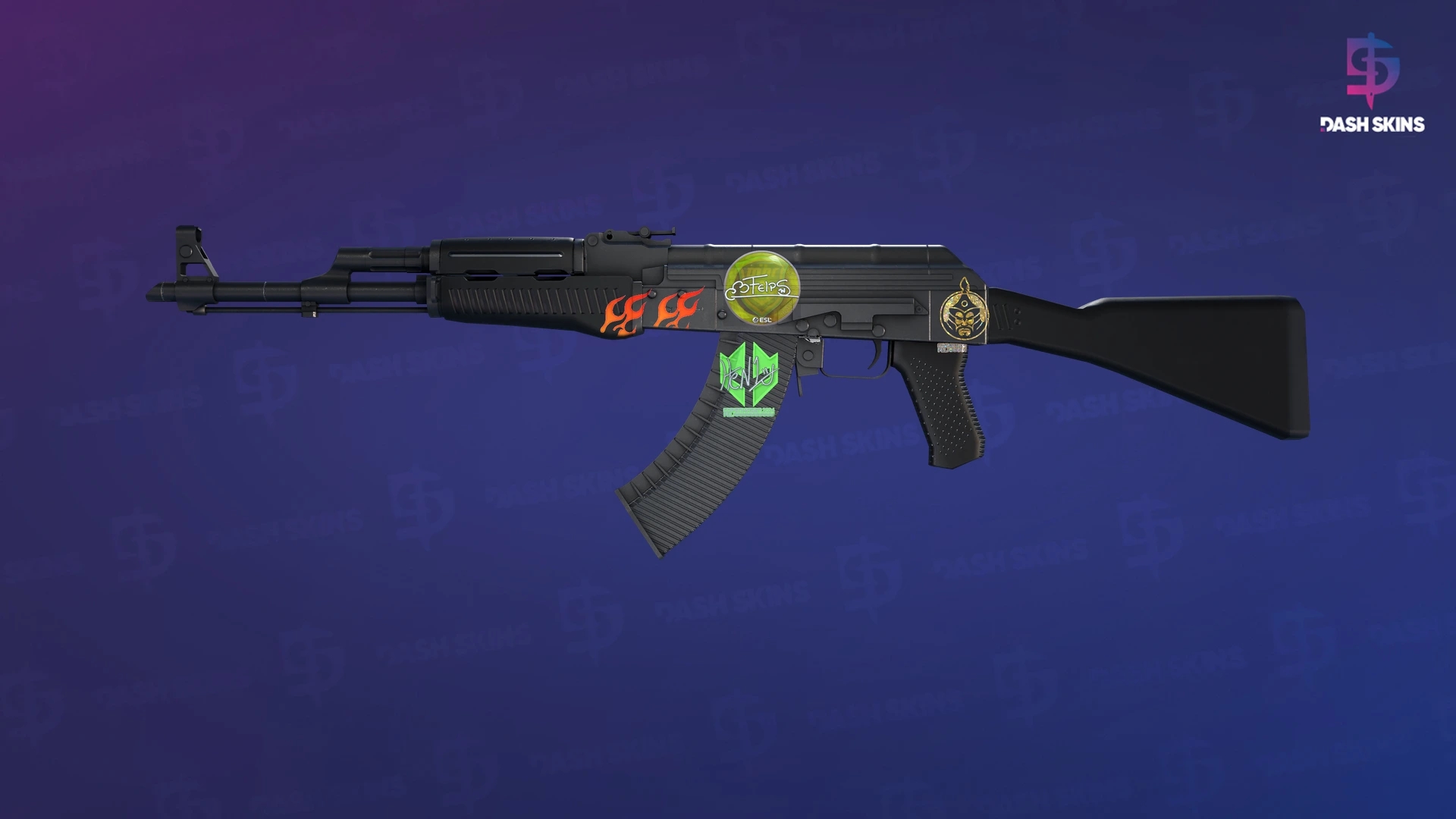 AK-47 | Slate (Minimal Wear) Screenshot Playside