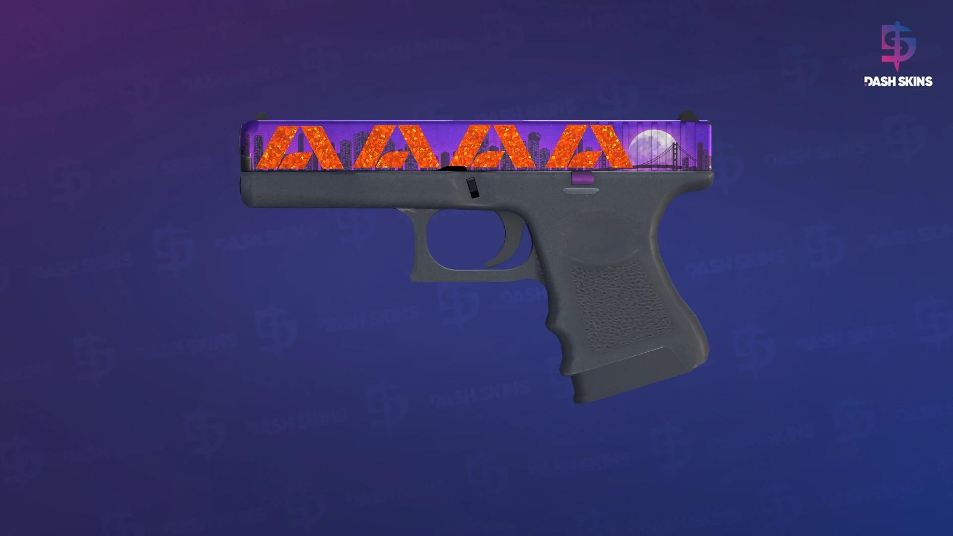 Glock-18 | Moonrise (Minimal Wear) Screenshot Playside