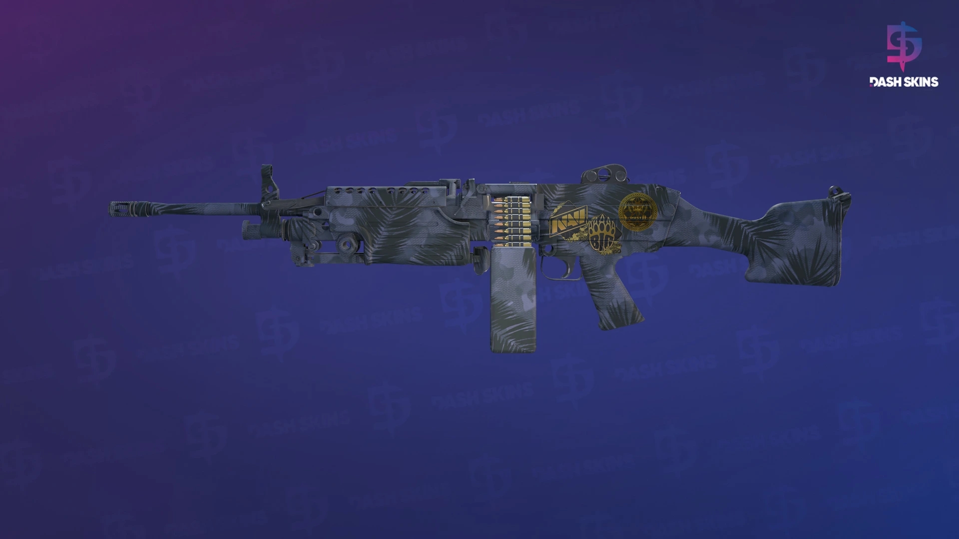 Souvenir M249 | Midnight Palm (Factory New) Screenshot Playside