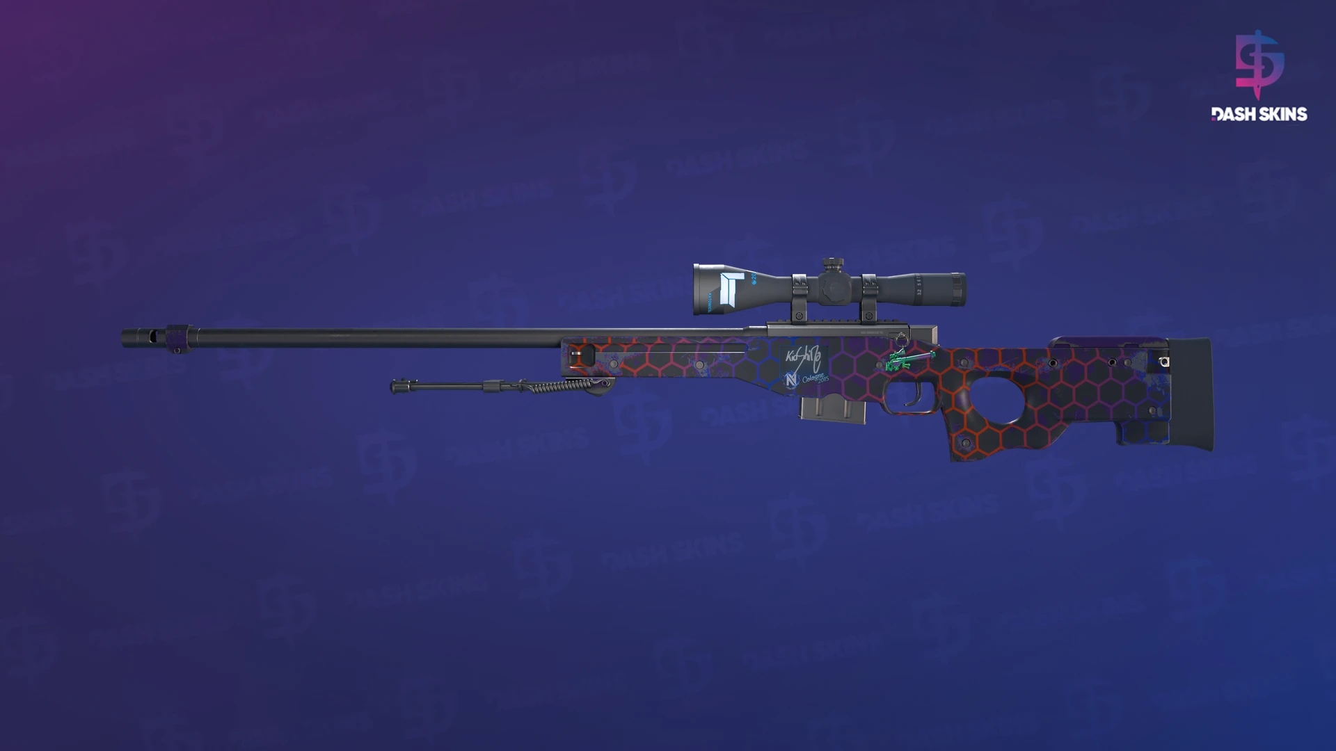 AWP | Electric Hive (Field-Tested) Screenshot Playside