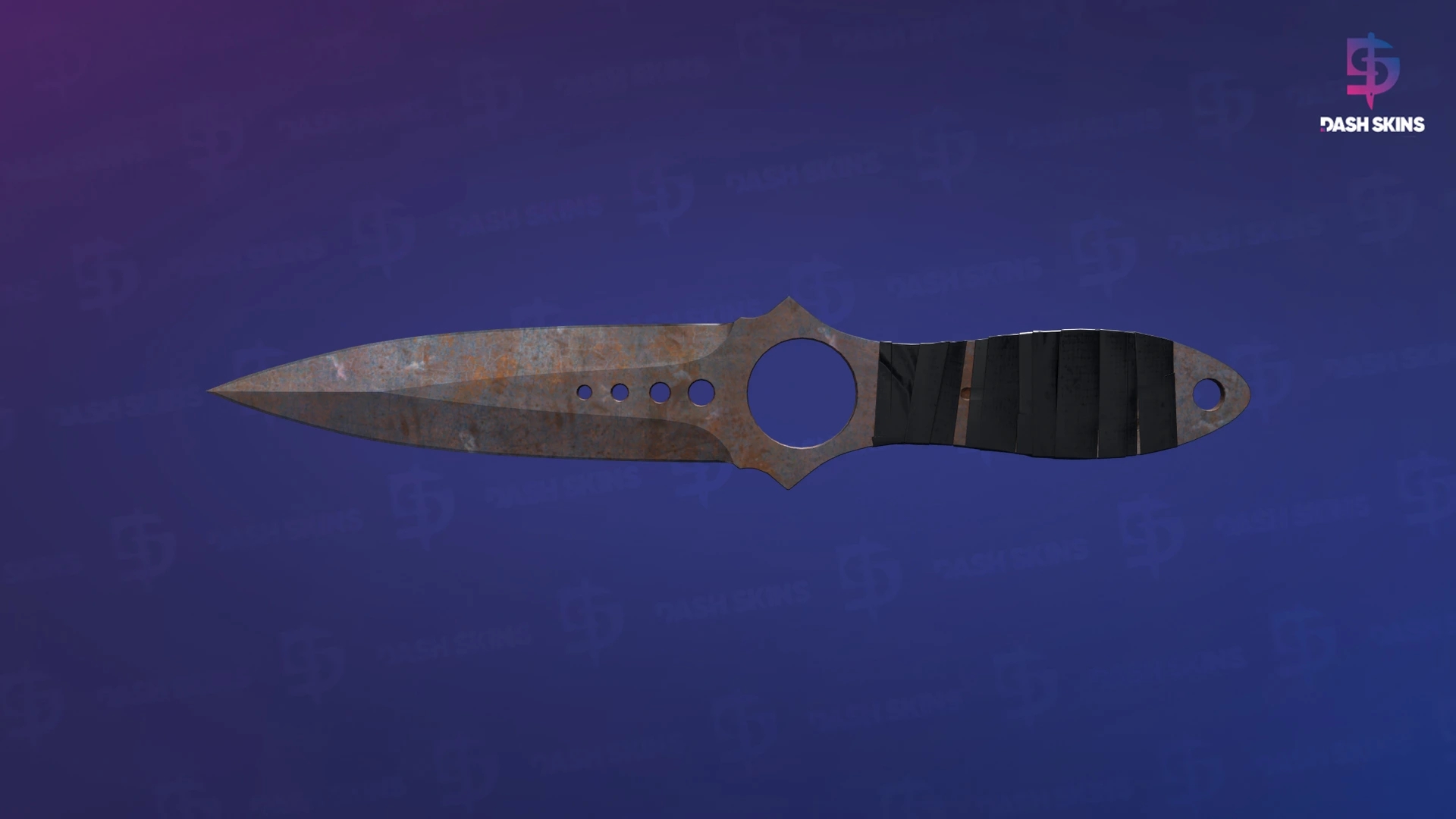 ★ Skeleton Knife | Rust Coat (Battle-Scarred) Screenshot Playside