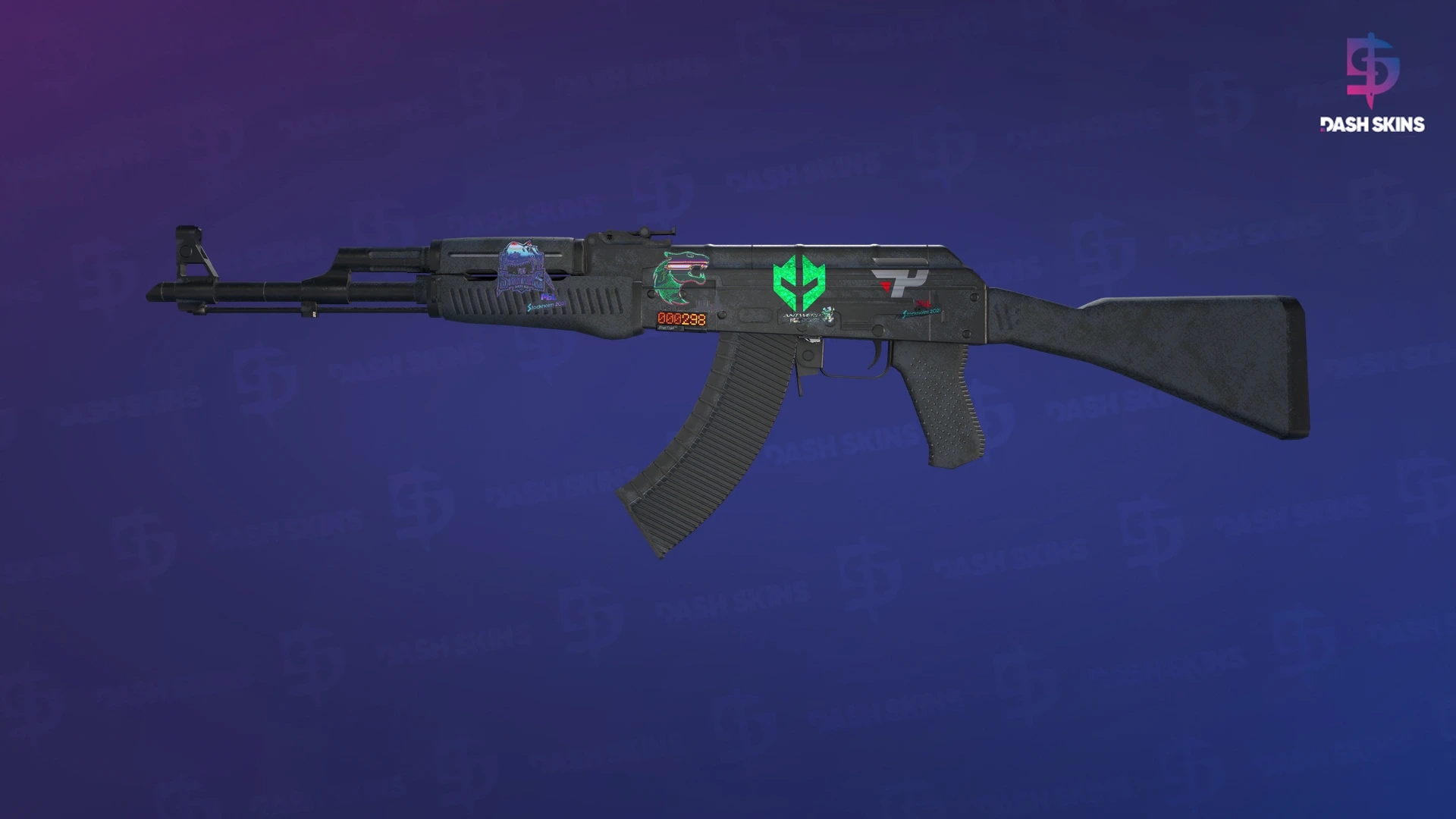 StatTrak™ AK-47 | Slate (Battle-Scarred) Screenshot Playside