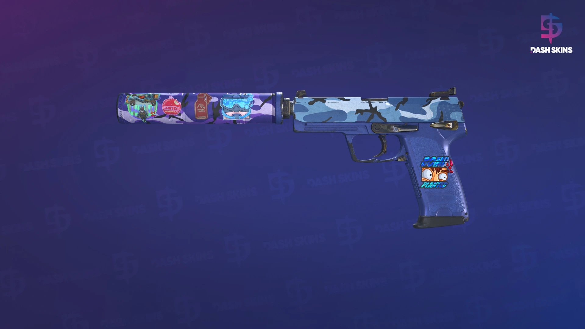 USP-S | Alpine Camo (Field-Tested) Screenshot Playside