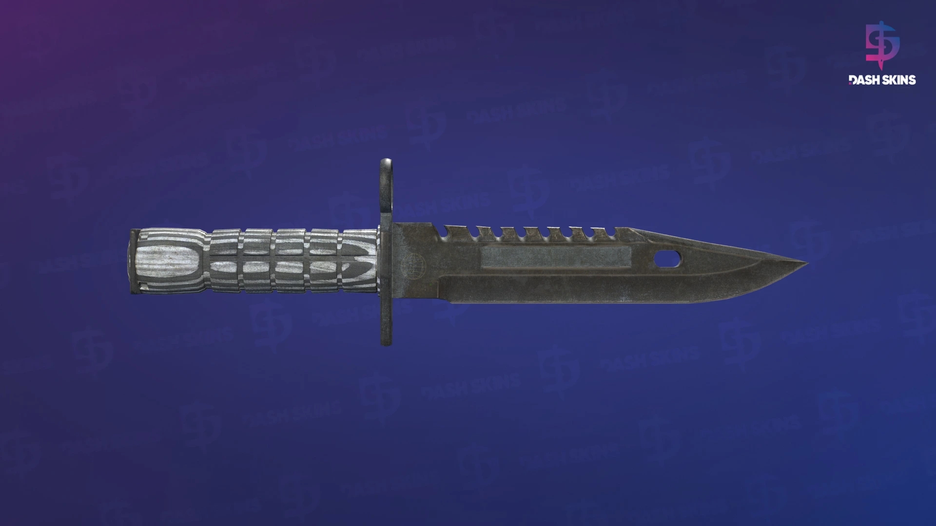 ★ M9 Bayonet | Black Laminate (Battle-Scarred) Screenshot Playside