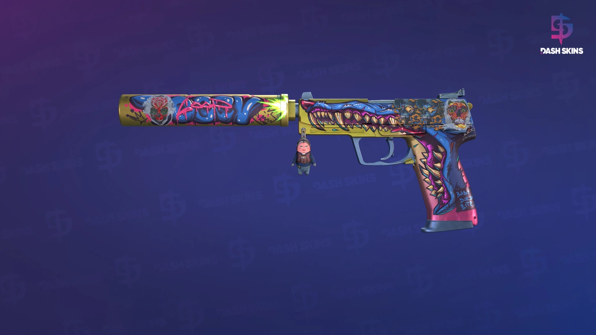 USP-S | Jawbreaker (Minimal Wear) Screenshot Playside