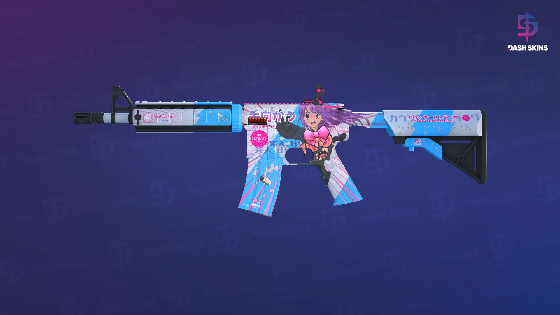 StatTrak™ M4A4 | Temukau (Factory New) Screenshot Playside