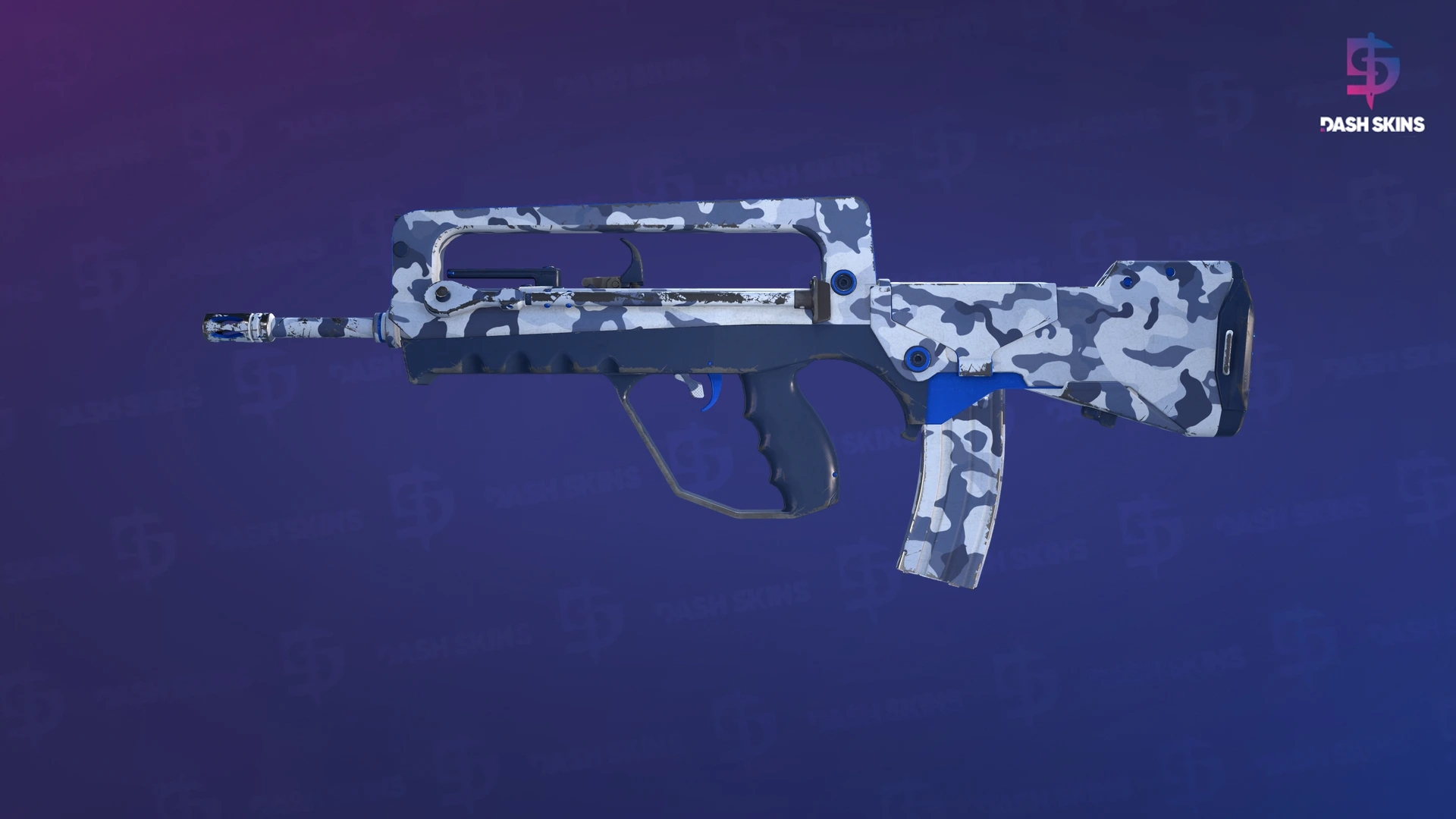 FAMAS | Yeti Camo (Field-Tested) Screenshot Playside