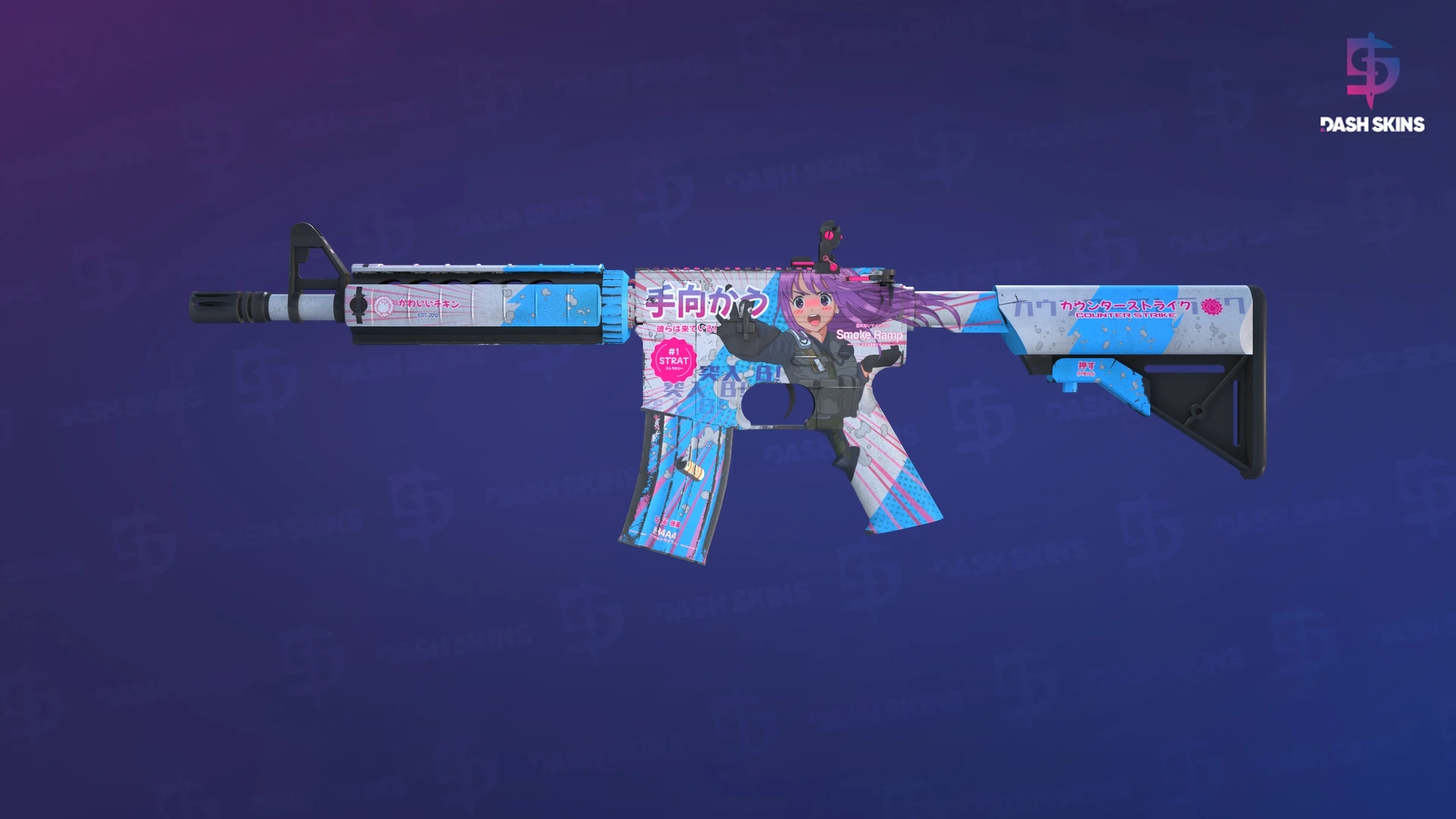 M4A4 | Temukau (Field-Tested) Screenshot Playside