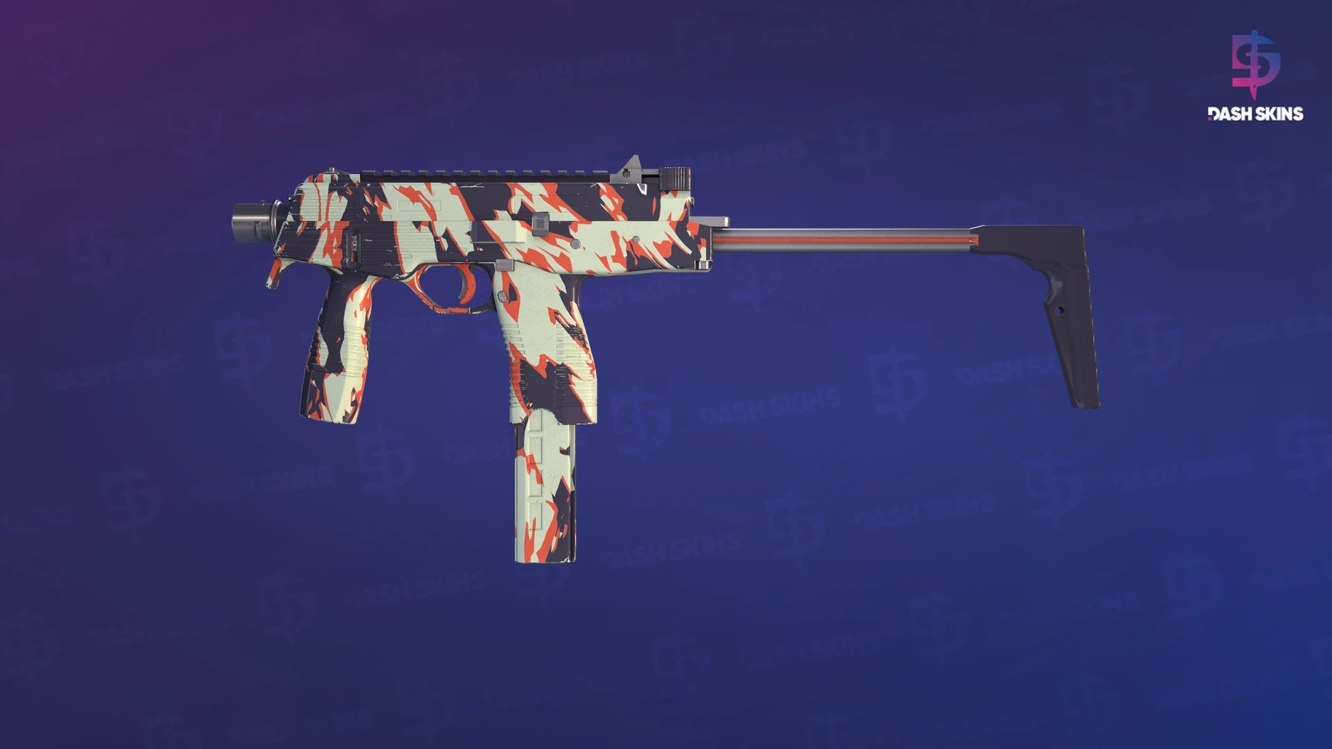 MP9 | Shredded (Factory New) Screenshot Playside