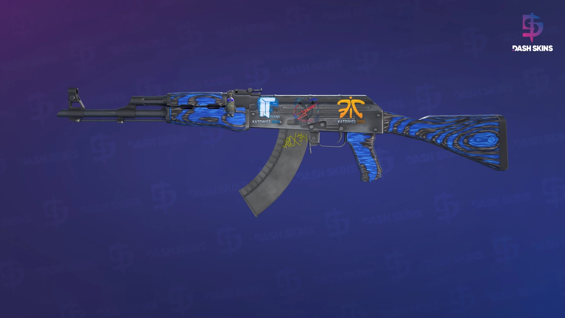 AK-47 | Blue Laminate (Factory New) Screenshot Playside