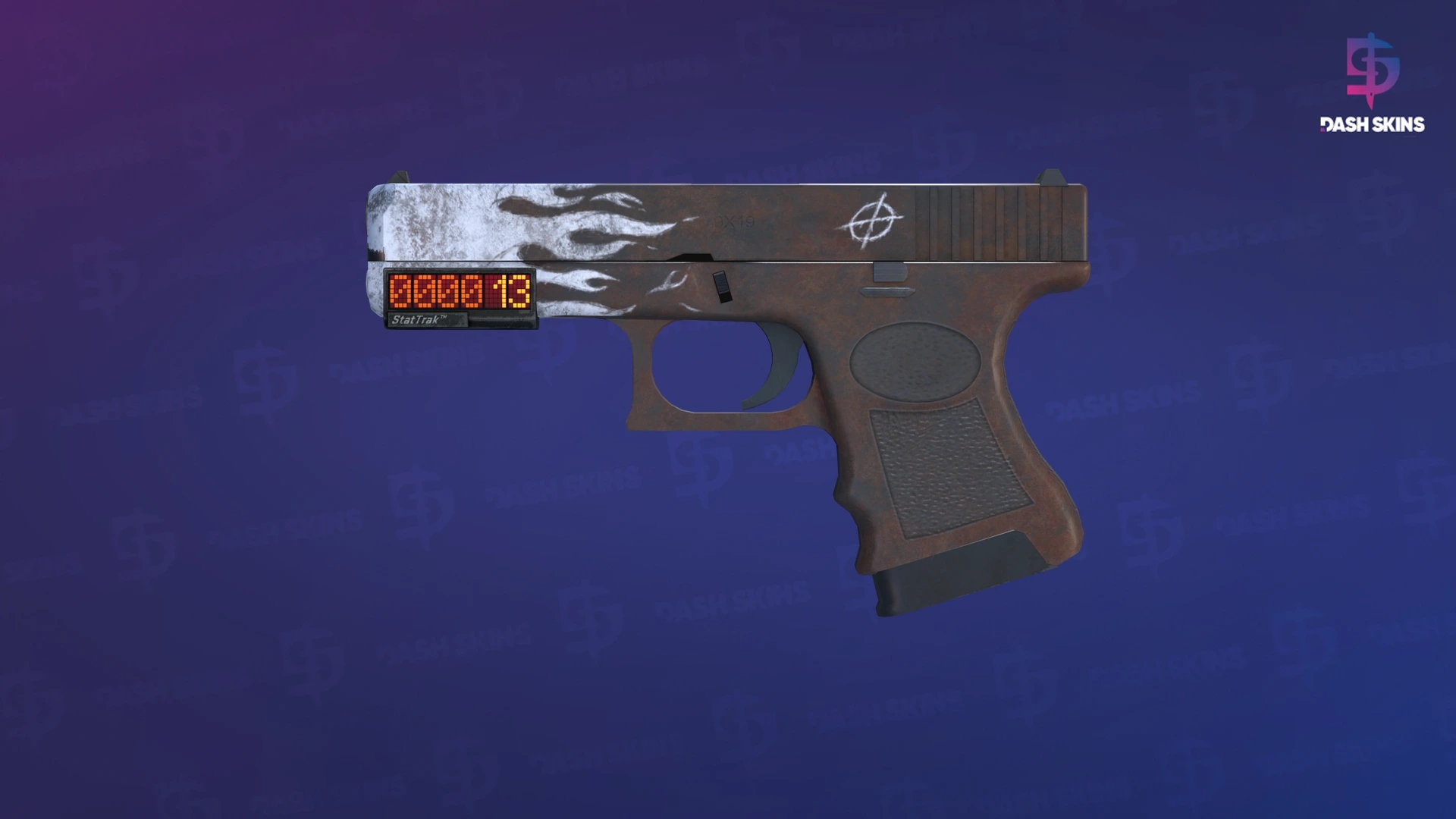 StatTrak™ Glock-18 | Oxide Blaze (Factory New) Screenshot Playside