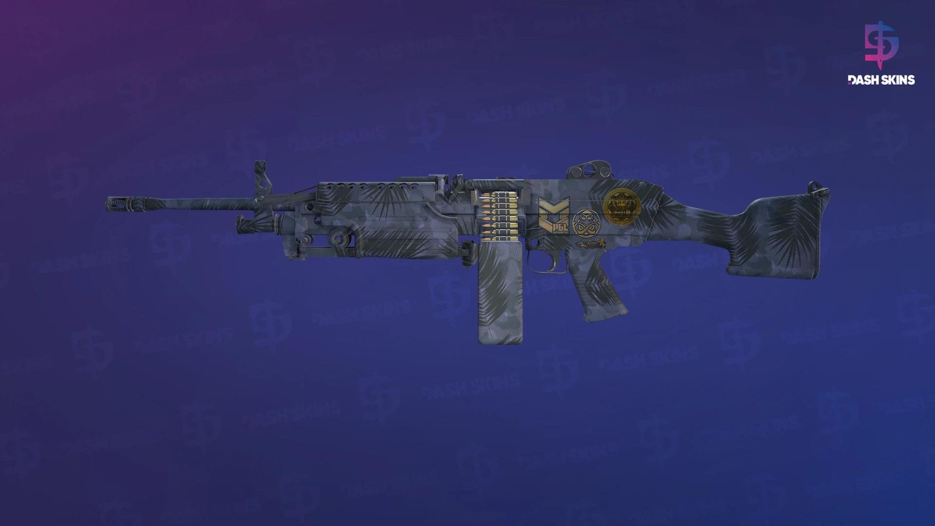 Souvenir M249 | Midnight Palm (Factory New) Screenshot Playside