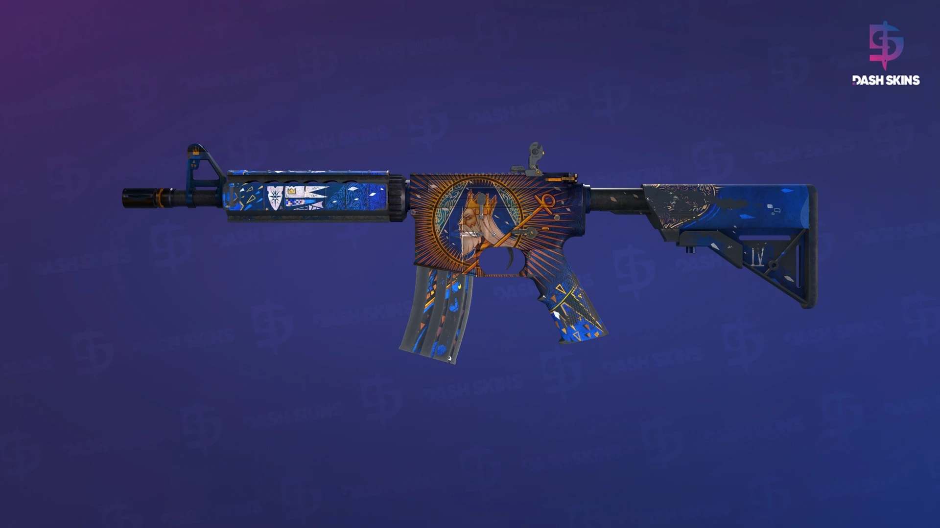 M4A4 | The Emperor (Battle-Scarred) Screenshot Playside