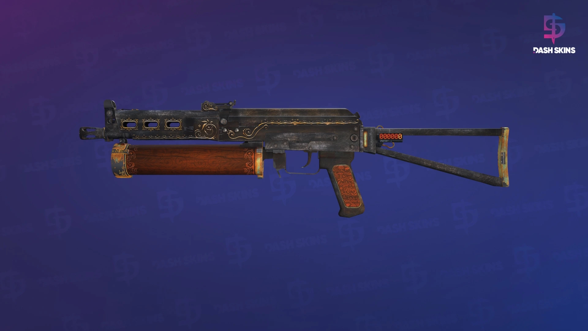 StatTrak™ PP-Bizon | Antique (Minimal Wear) Screenshot Playside