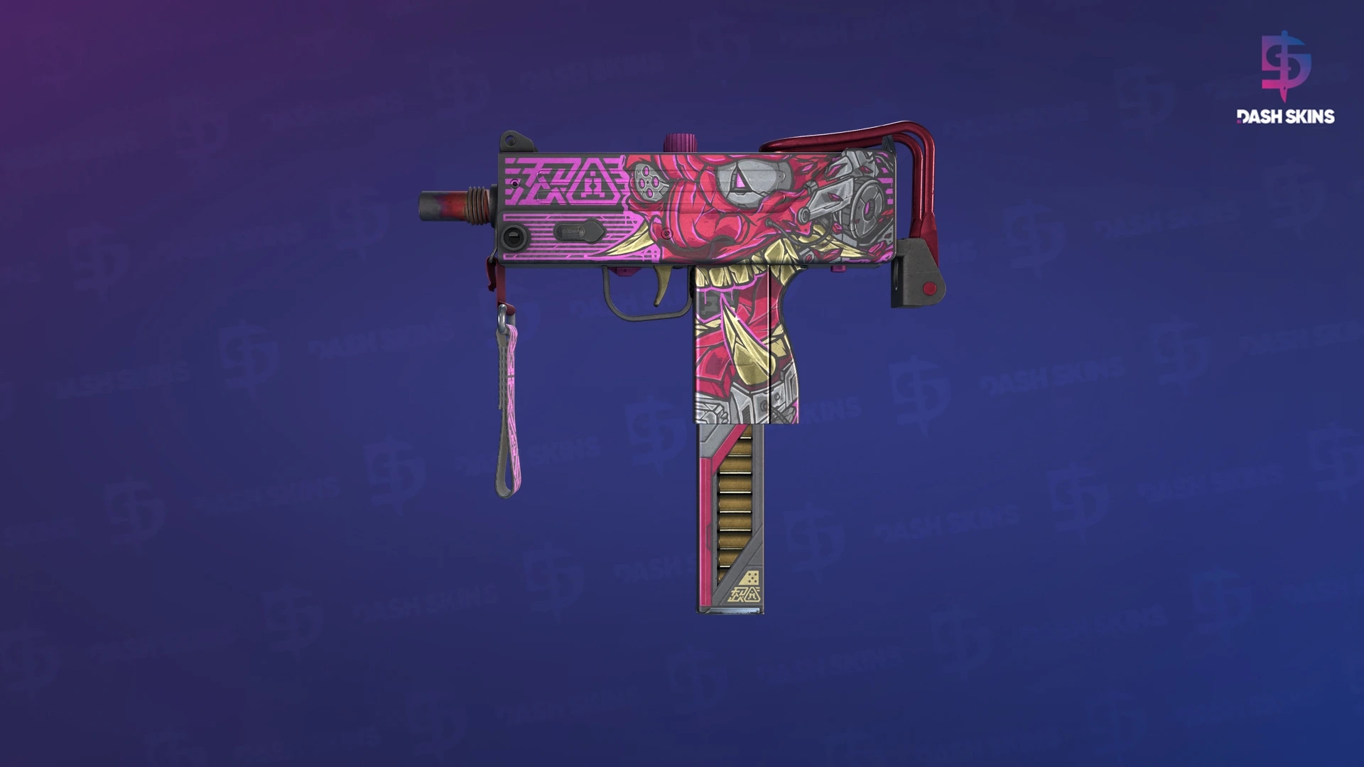 MAC-10 | Saibā Oni (Field-Tested) Screenshot Playside