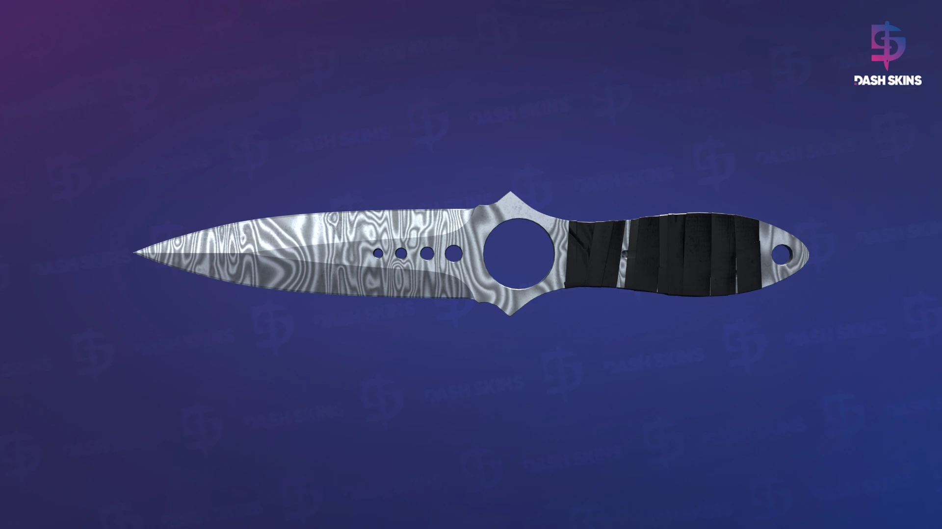 ★ Skeleton Knife | Damascus Steel (Field-Tested) Screenshot Playside