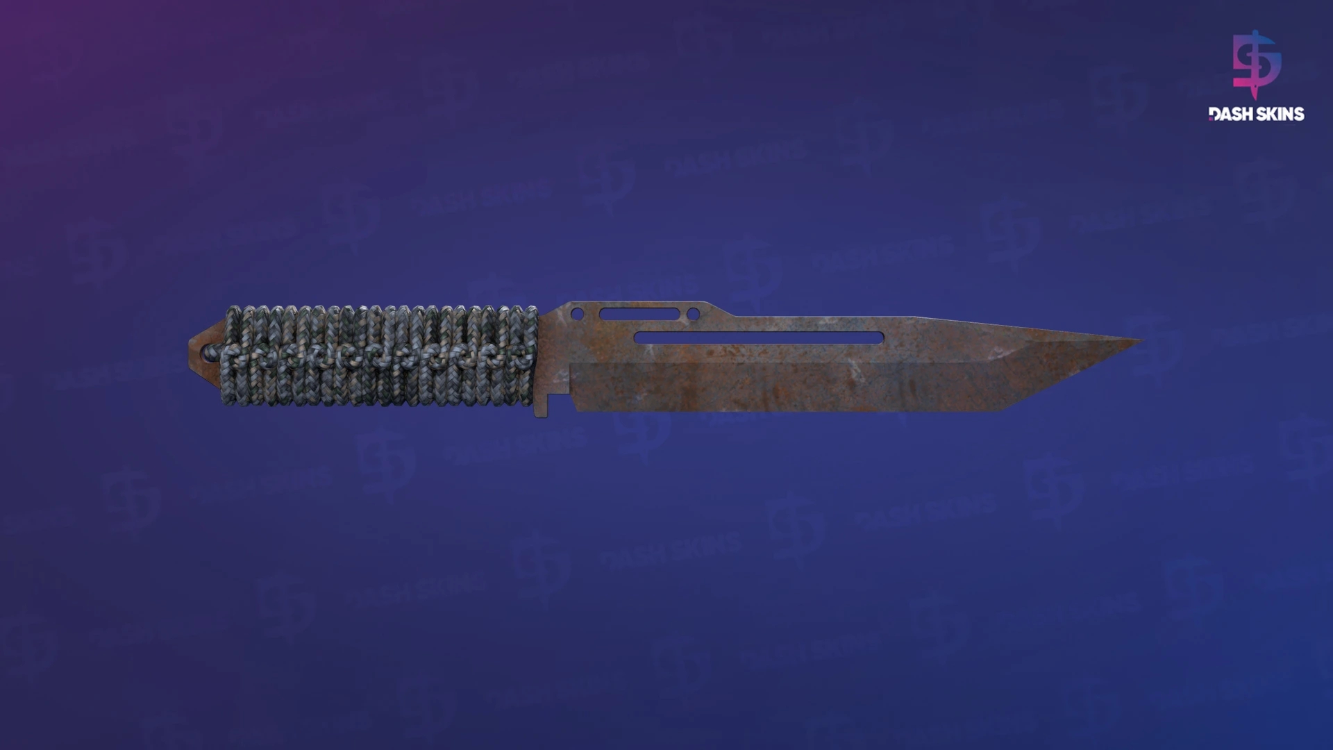 ★ Paracord Knife | Rust Coat (Battle-Scarred) Screenshot Playside