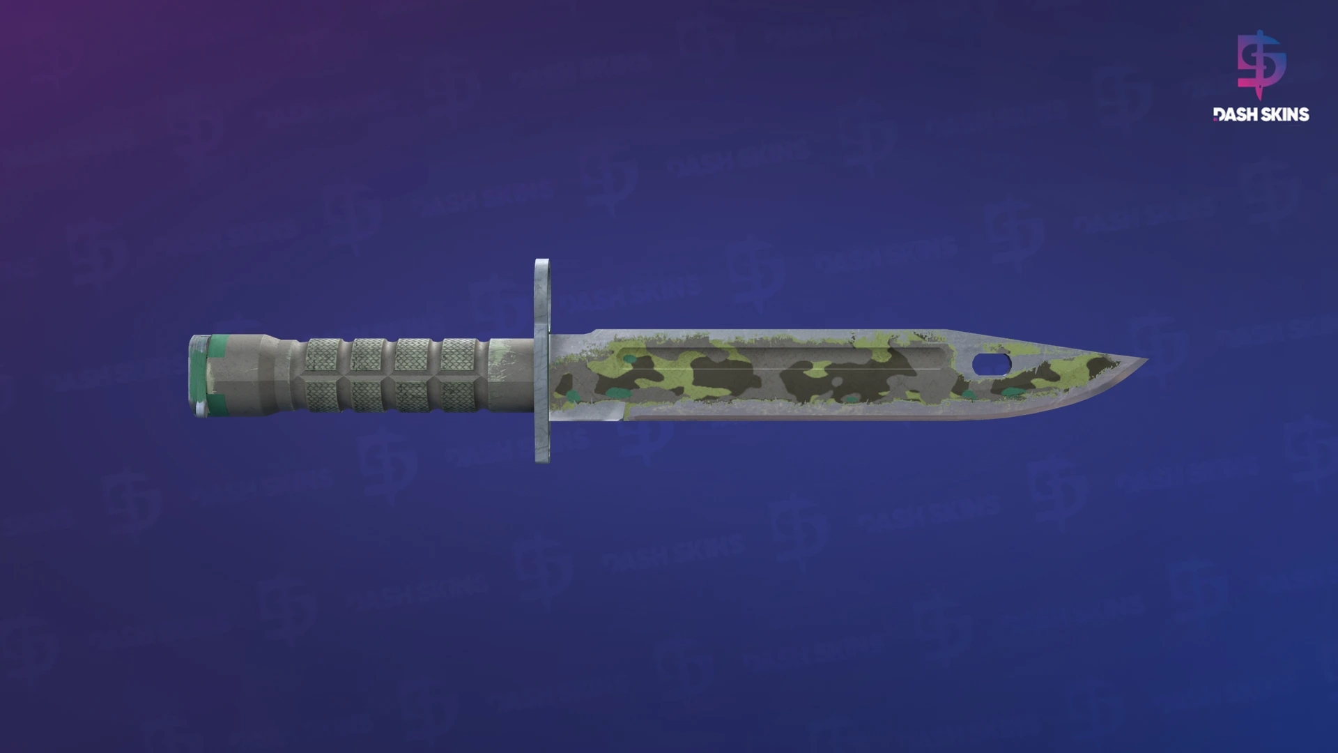 ★ Bayonet | Boreal Forest (Battle-Scarred) Screenshot Playside