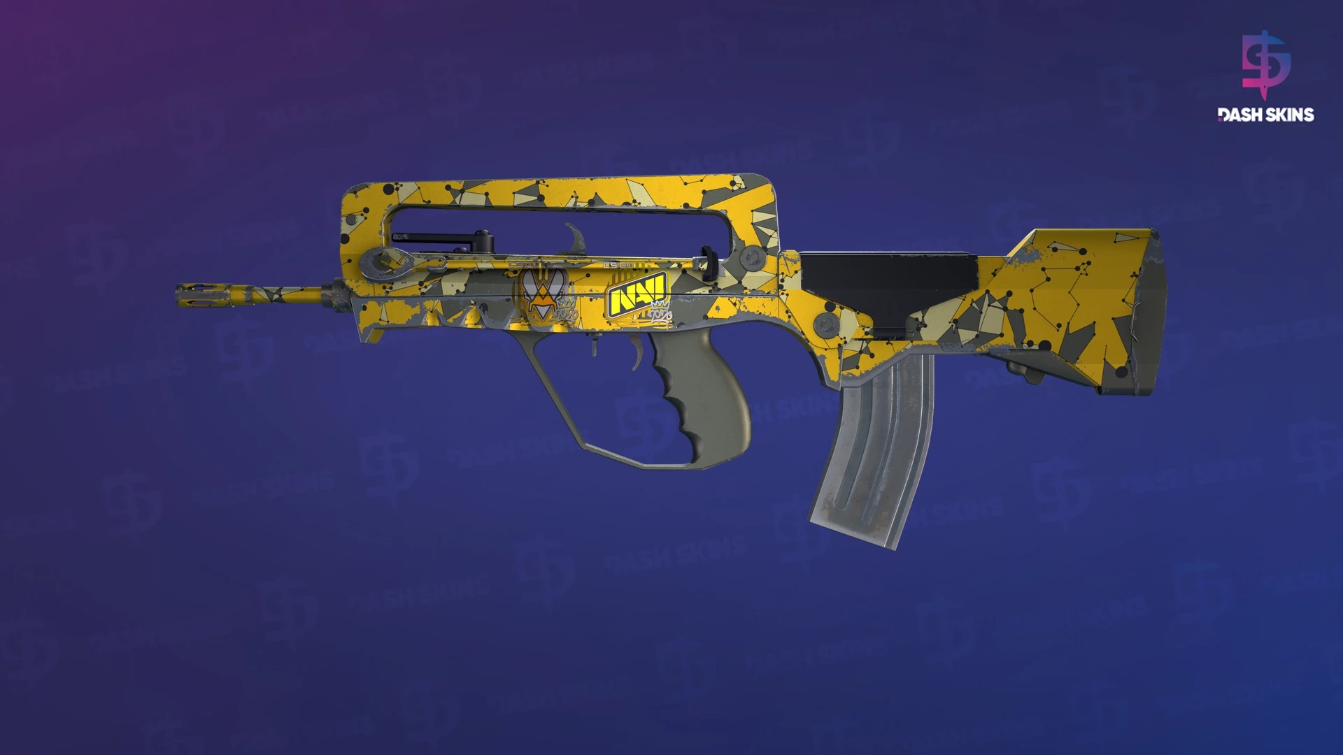 FAMAS | Neural Net (Minimal Wear) Screenshot Playside