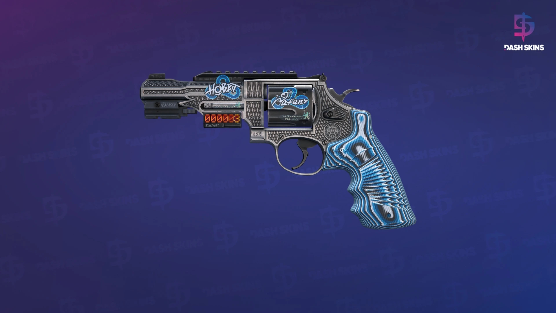 StatTrak™ R8 Revolver | Grip (Field-Tested) Screenshot Playside